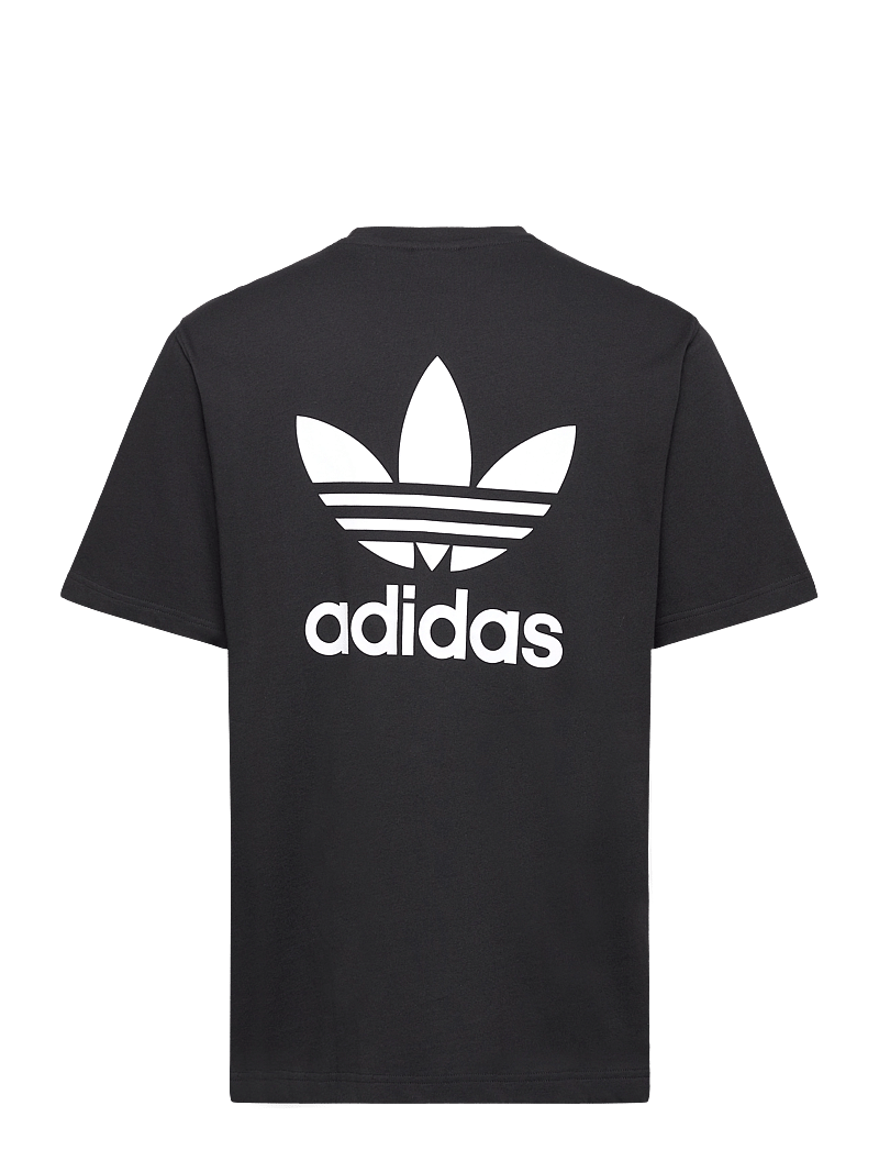 adidas Originals - B+F TREFOIL TEE - oberteile & t-shirts - black/white - 2