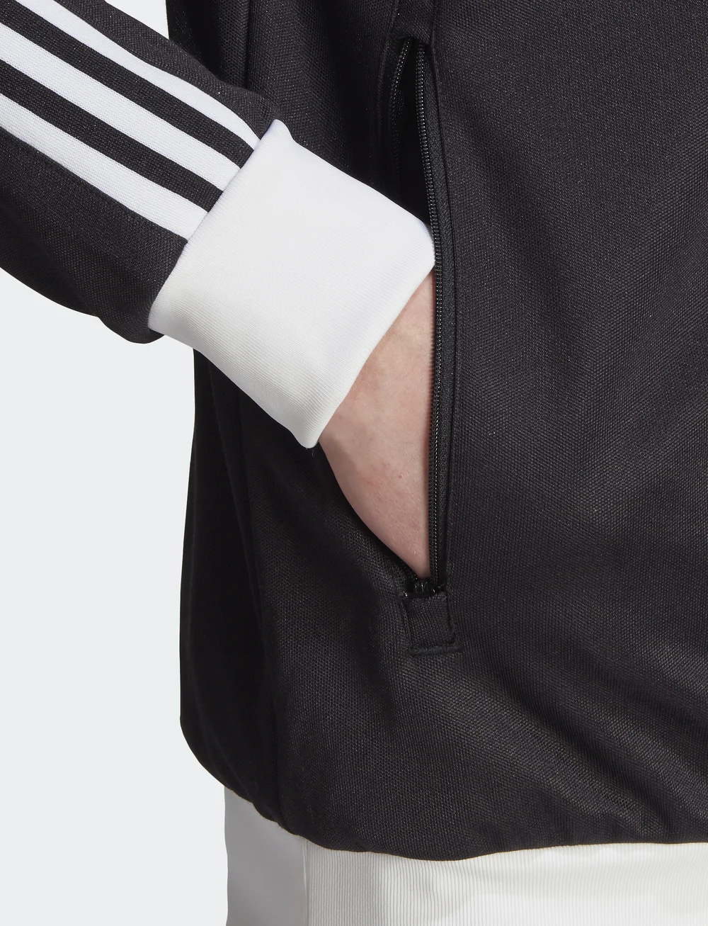 adidas Originals - CLASSIC TT - overdele - black/white - 4