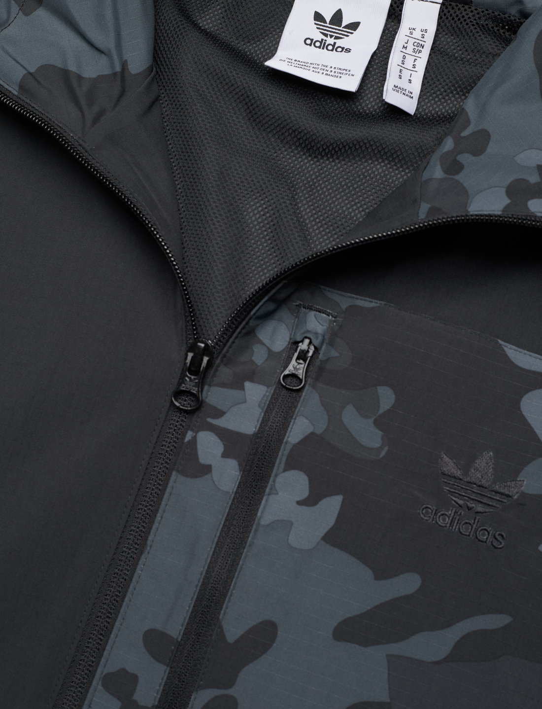 Adidas original camo clearance jacket