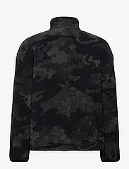 adidas Originals - CAMO FLEECE JKT - mid layer jackets - black - 1