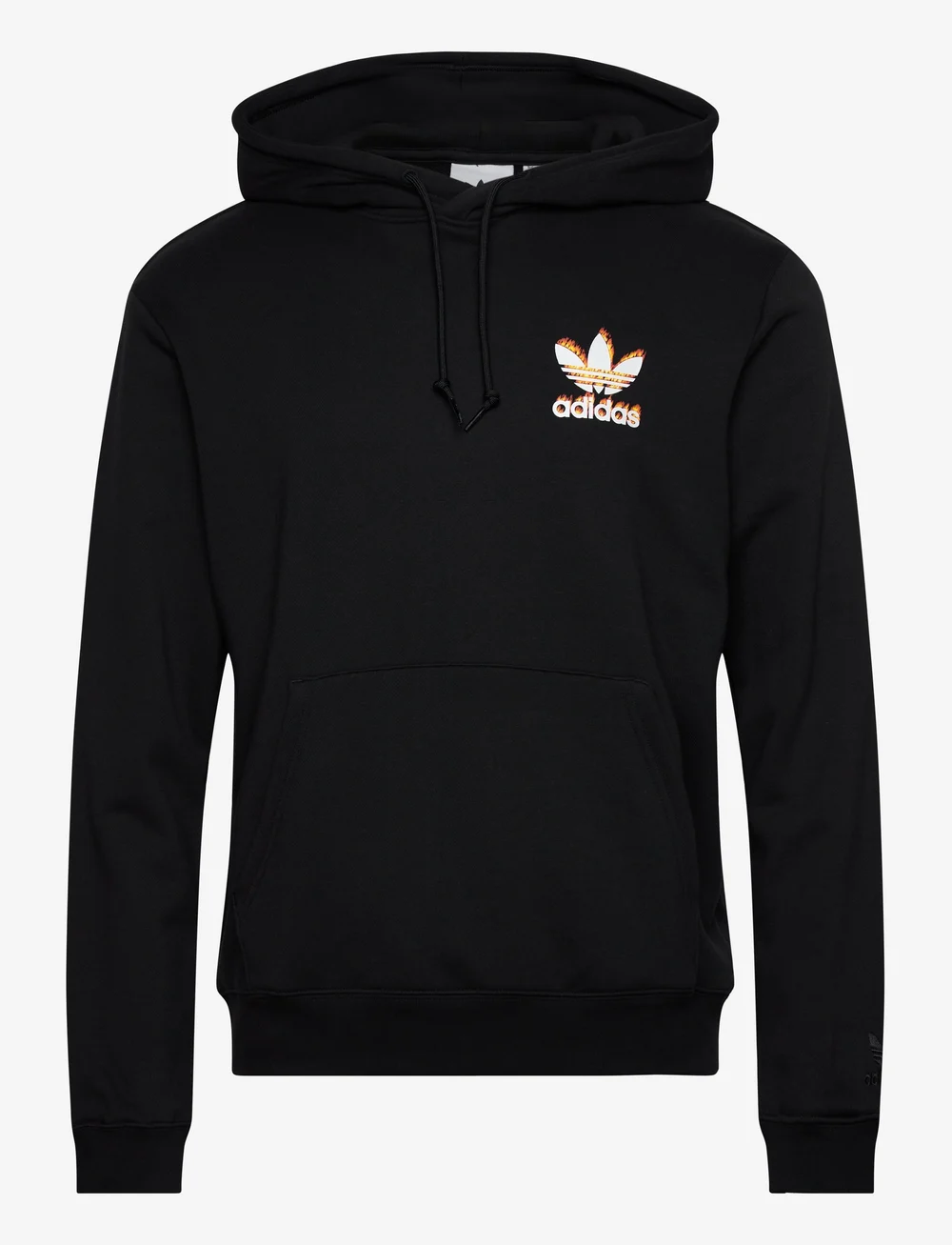 Black and gold adidas top trefoil hoodie