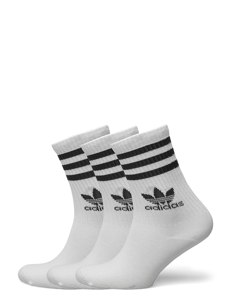 adidas Originals - CREW SOCK 3STR - sportstrømper - white - 0