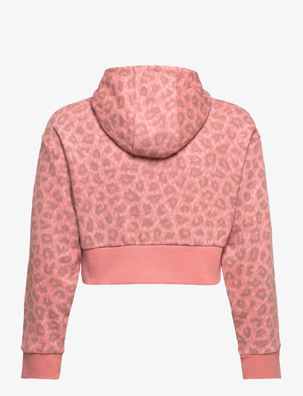Adidas originals all over top print leopard overhead hoodie
