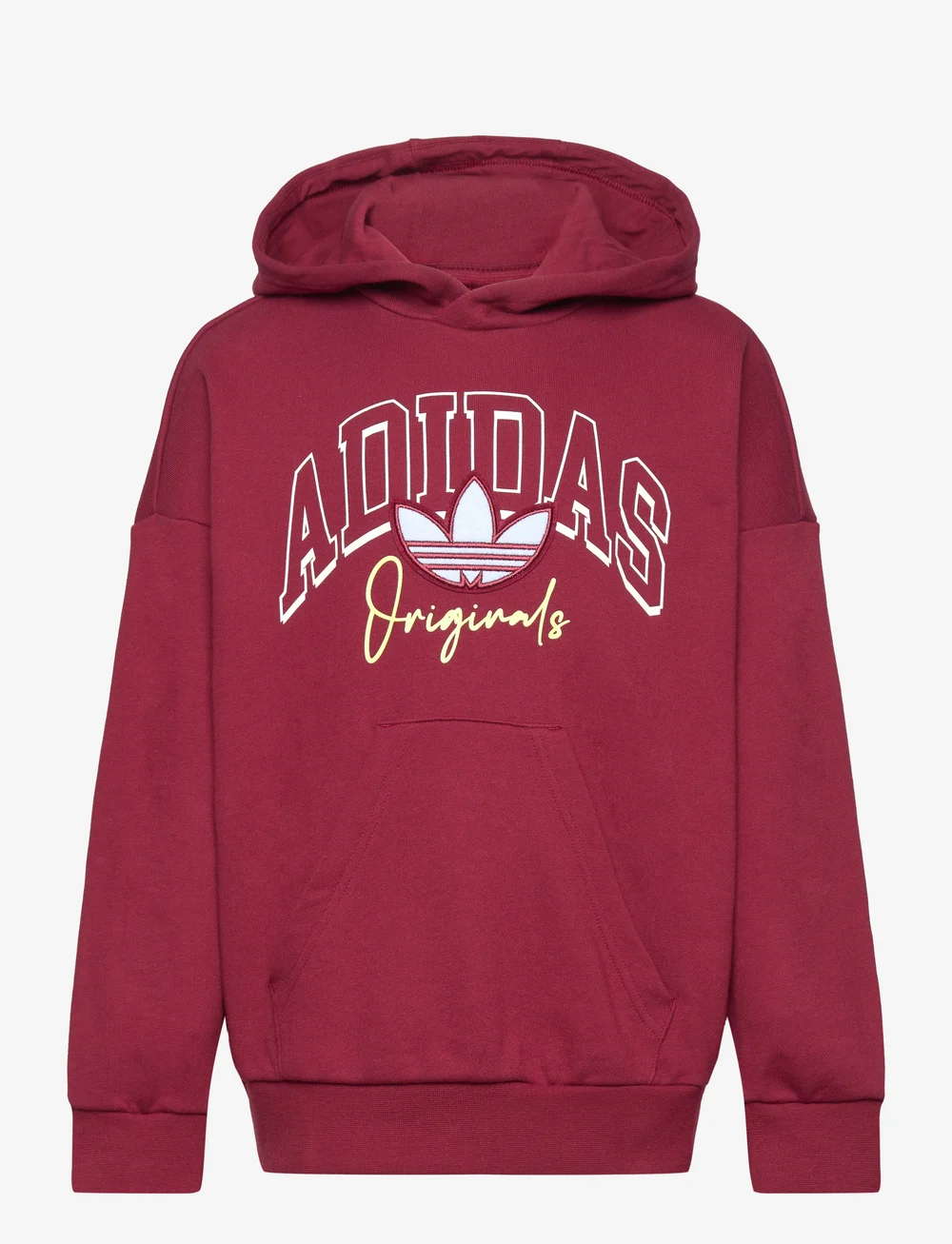 Adidas originals maroon hoodie sales