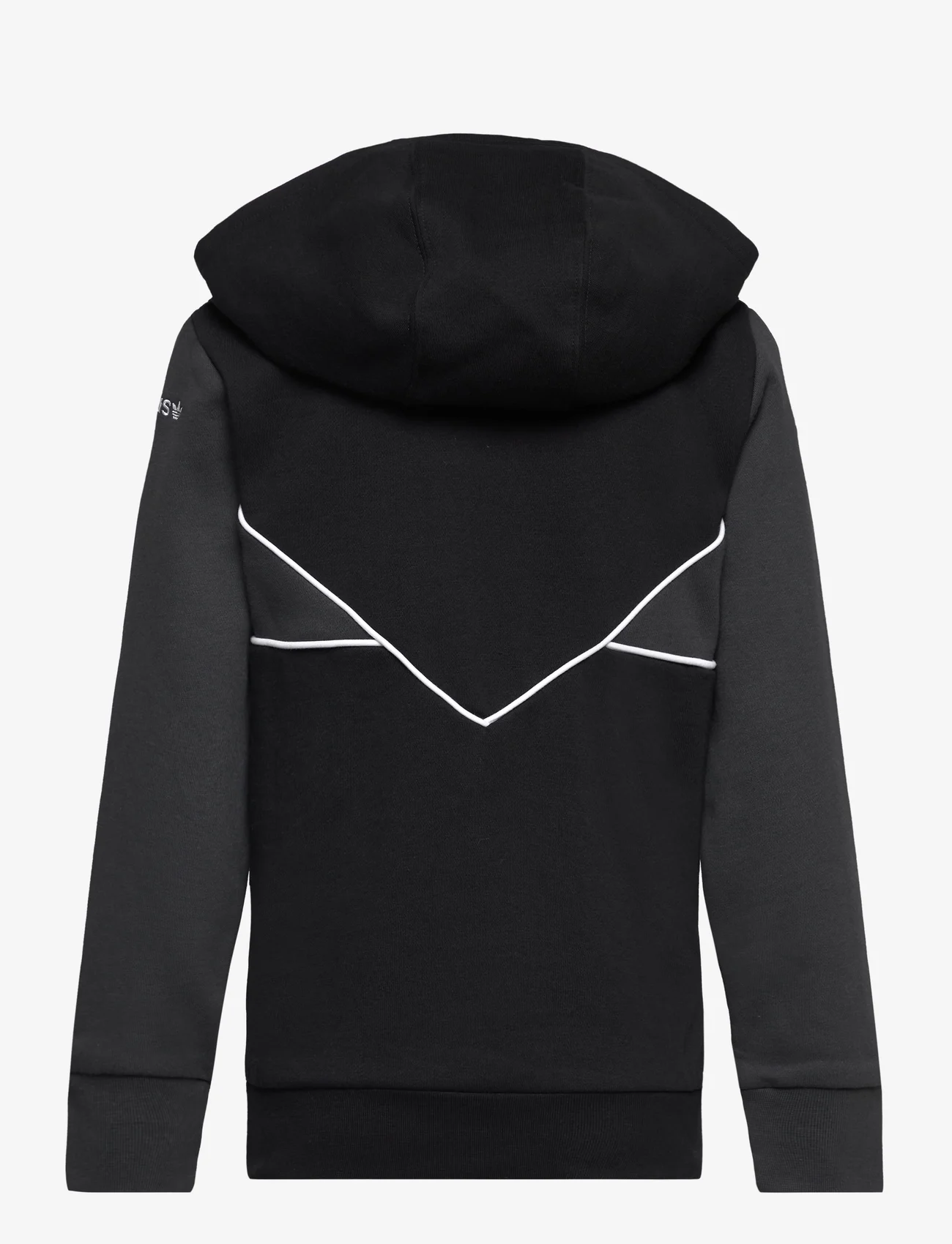 adidas Originals - Adicolor Half-Zip Hoodie - džemperiai su gobtuvu - black - 1