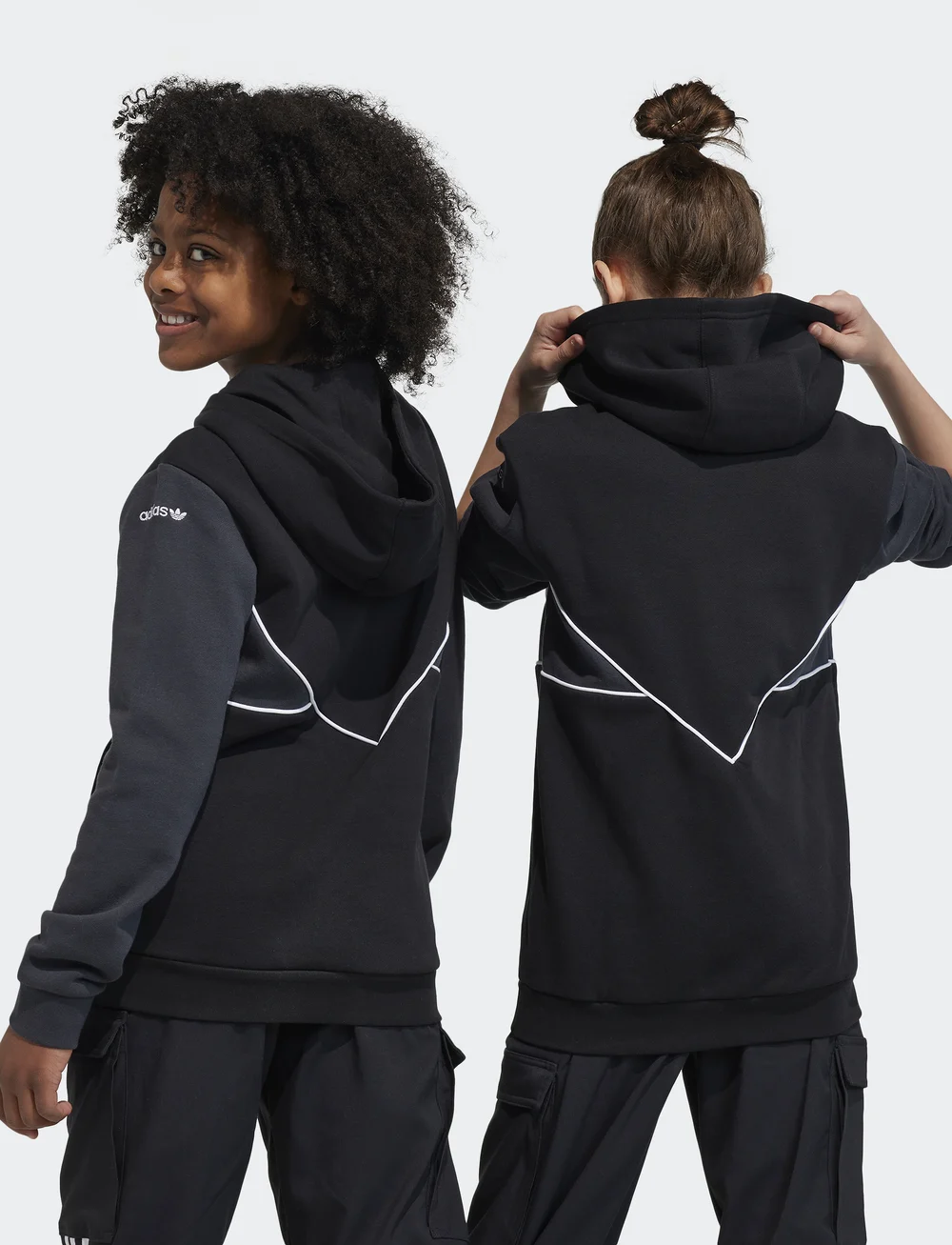 Adidas half sleeve hoodie hotsell