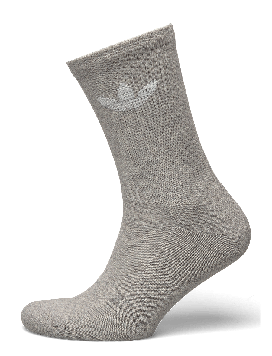 adidas Originals - TR CREW S 6P - strümpfe - black/white/mgreyh - 3