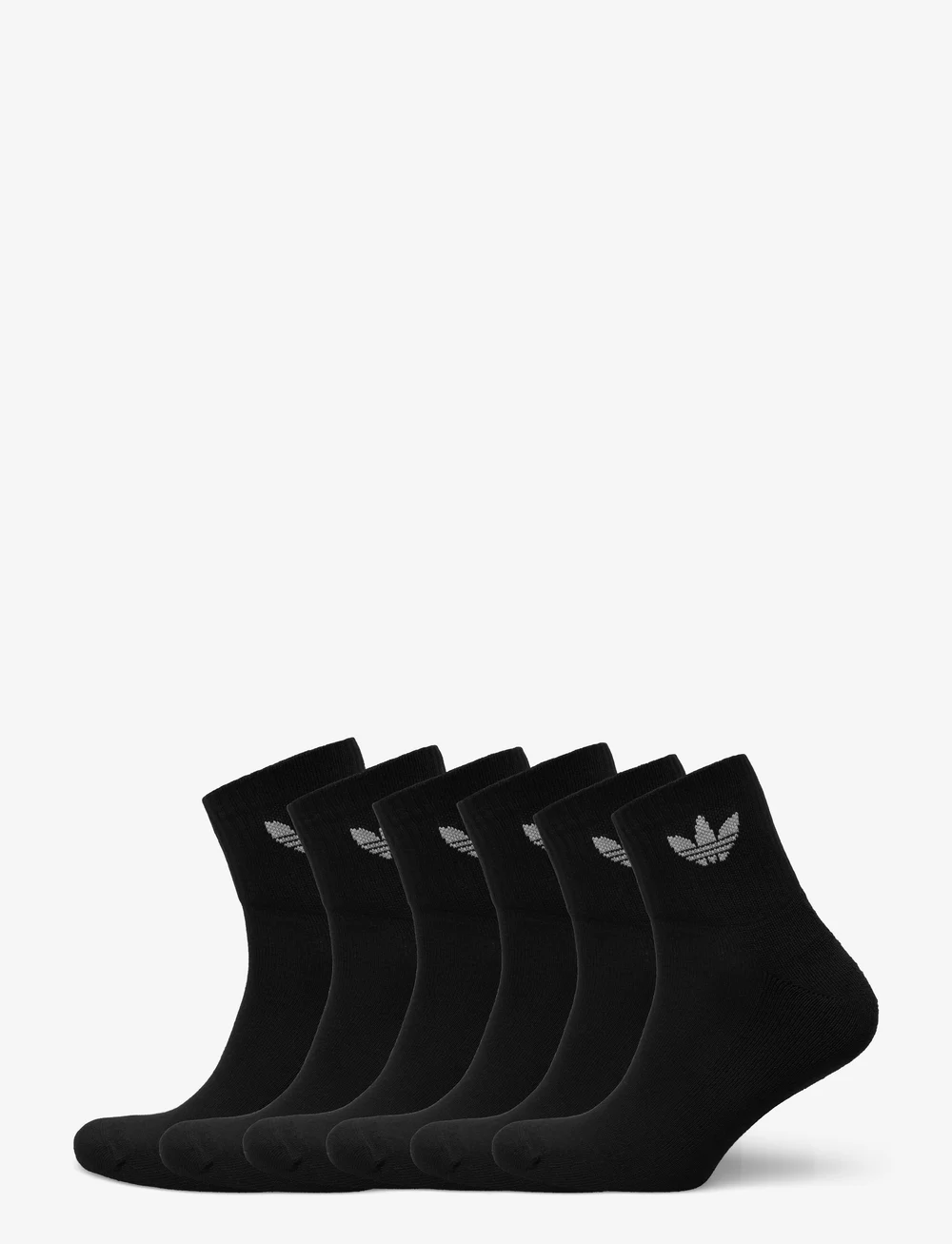 adidas Originals - 1/4 SOCKS 6P - spordisokid - black - 0