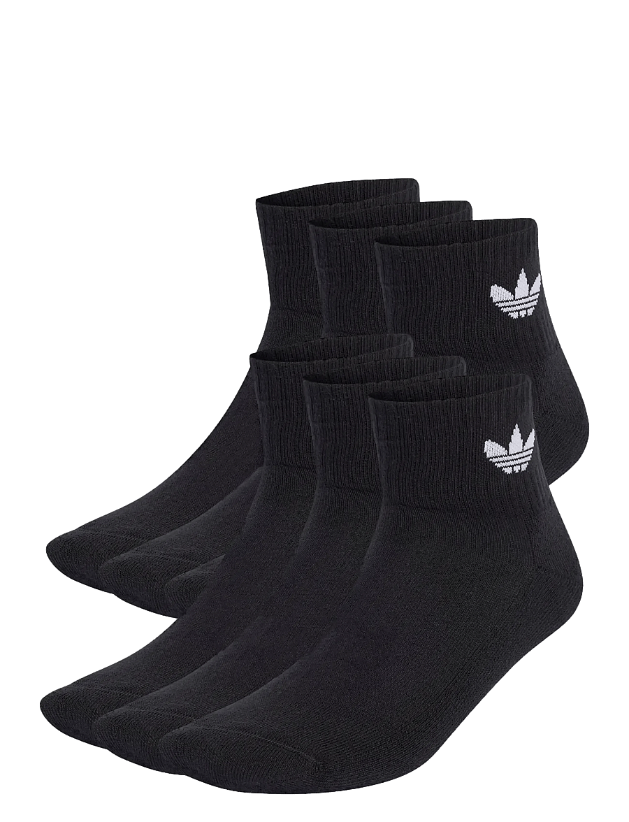adidas Originals - 1/4 SOCKS 6P - strümpfe - black - 0