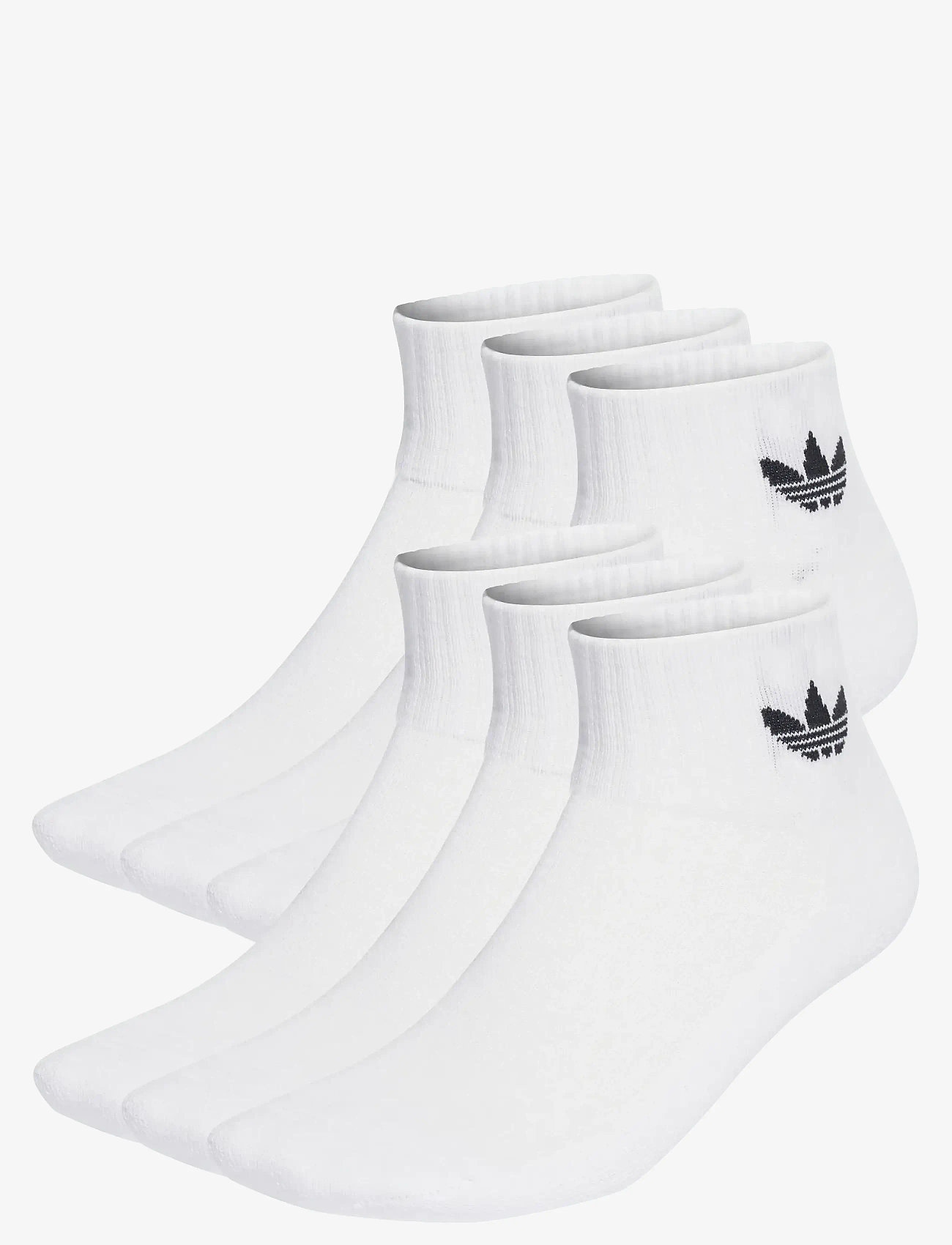 adidas Originals - 1/4 SOCKS 6P - sport socks - white - 0