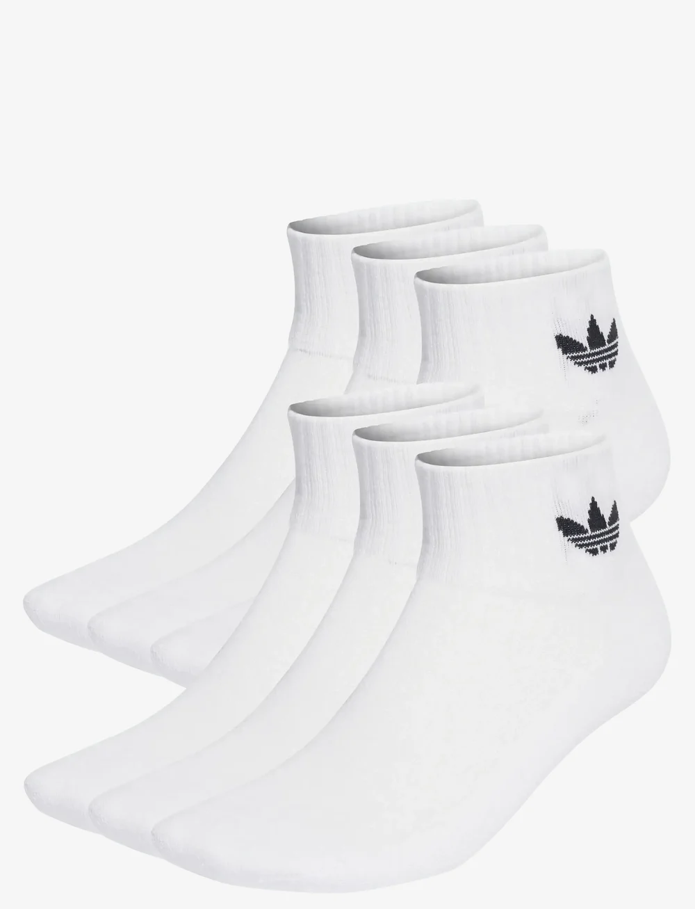 adidas Originals - 1/4 SOCKS 6P - träningsstrumpor - white - 0