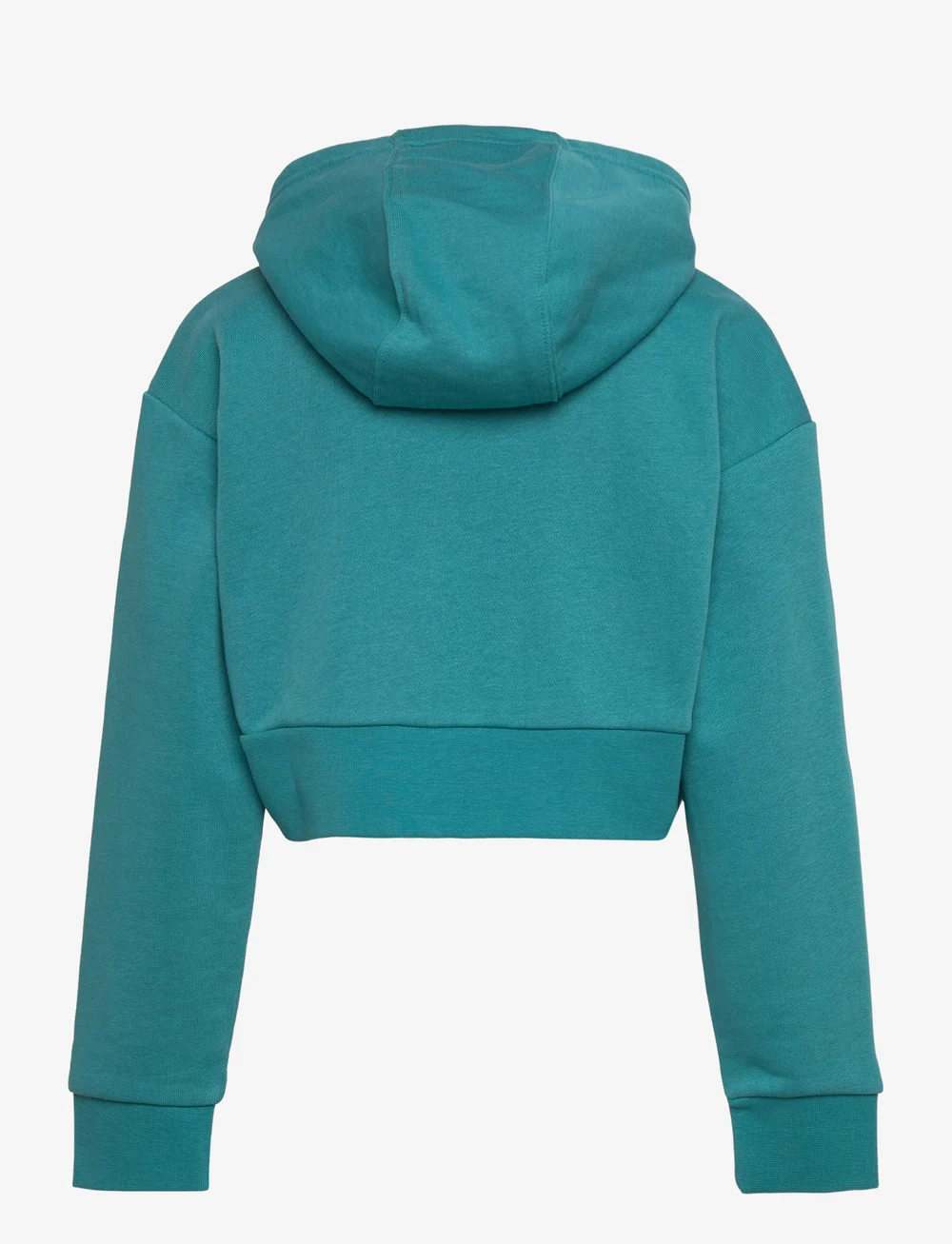 Adidas originals green cropped hoodie deals
