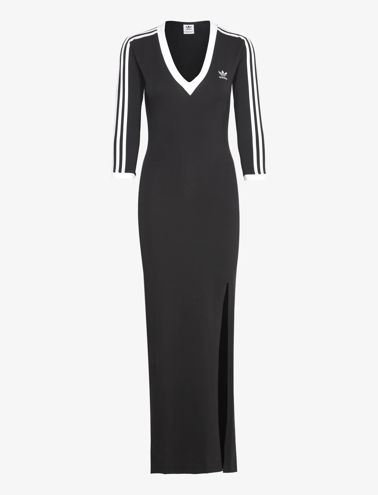 adidas Originals - MAXI DRESS V - jurken & rokjes - black - 0