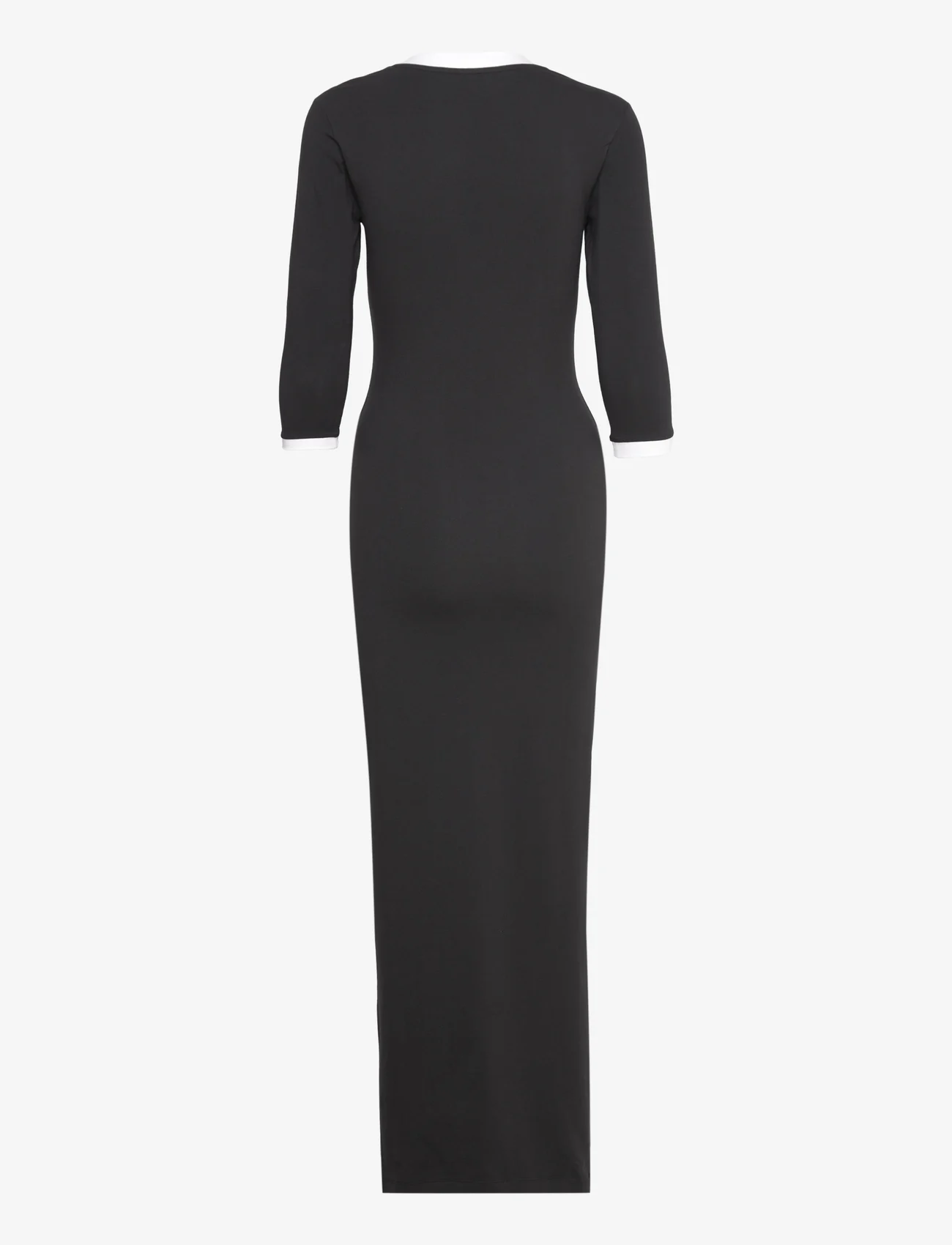 adidas Originals - MAXI DRESS V - jurken & rokjes - black - 1