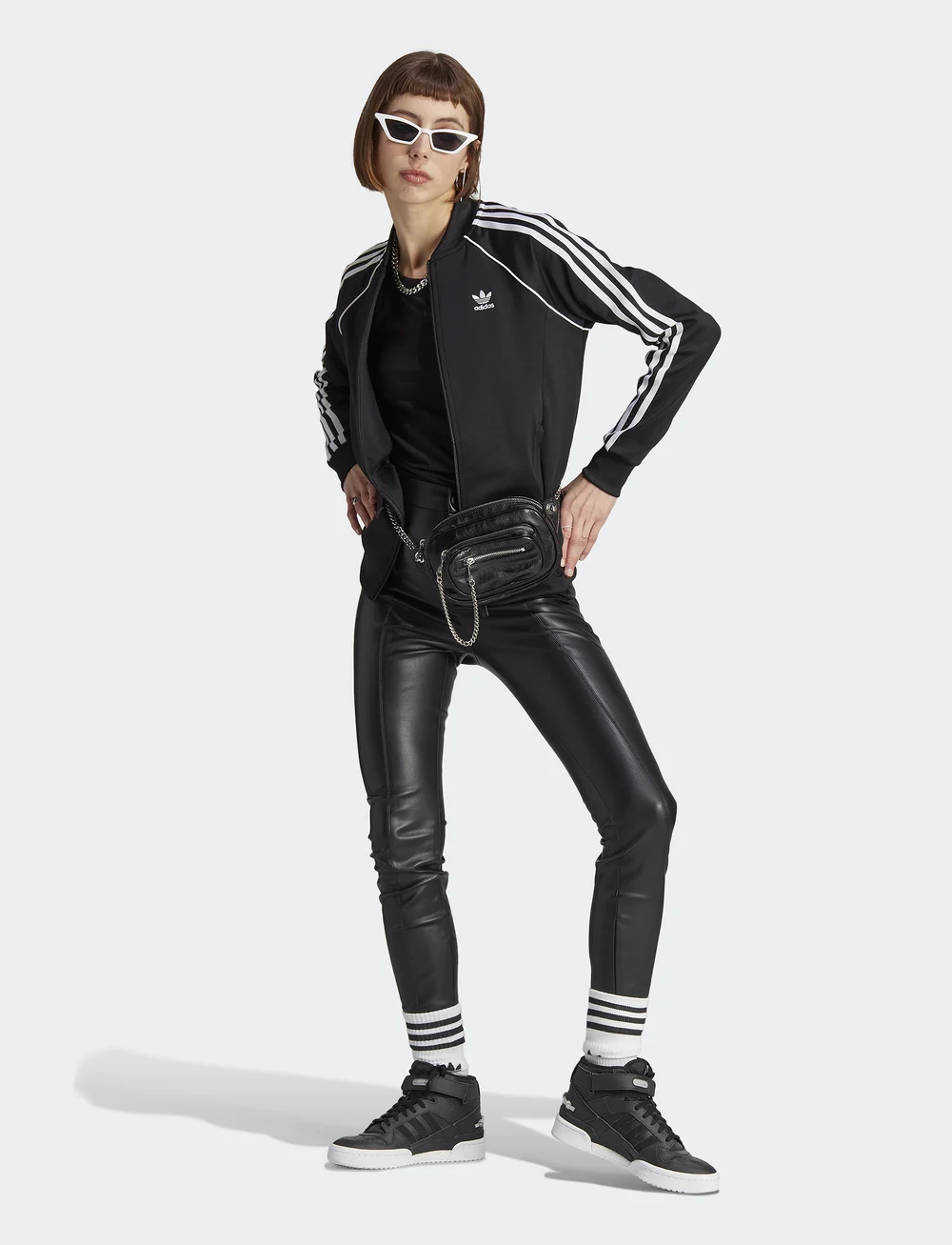 adidas Originals - SST TRACK TOP - yläosat - black - 5