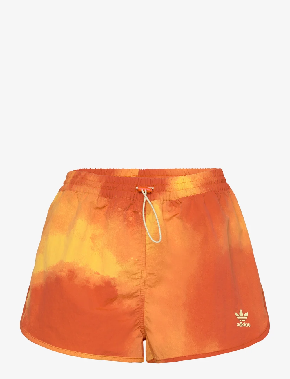 Orange sales adidas shorts