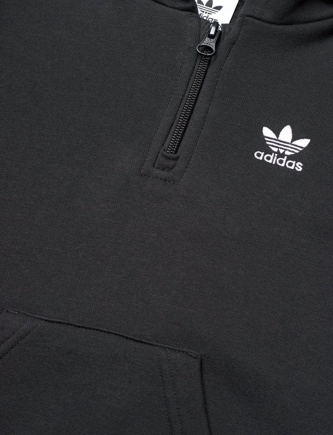 Adidas originals top half zip hoodie