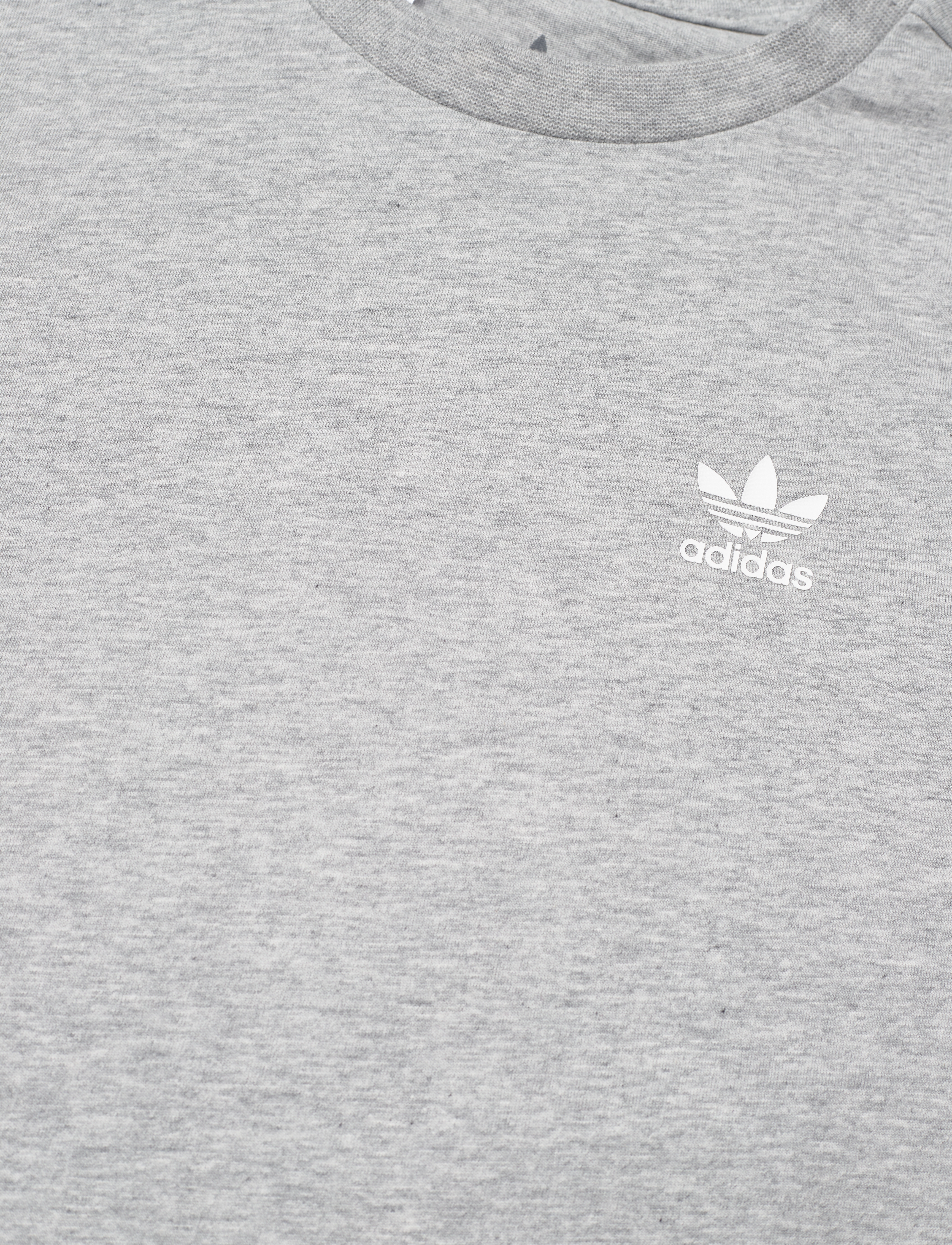 adidas Originals - LS TEE - mgreyh/white - 2
