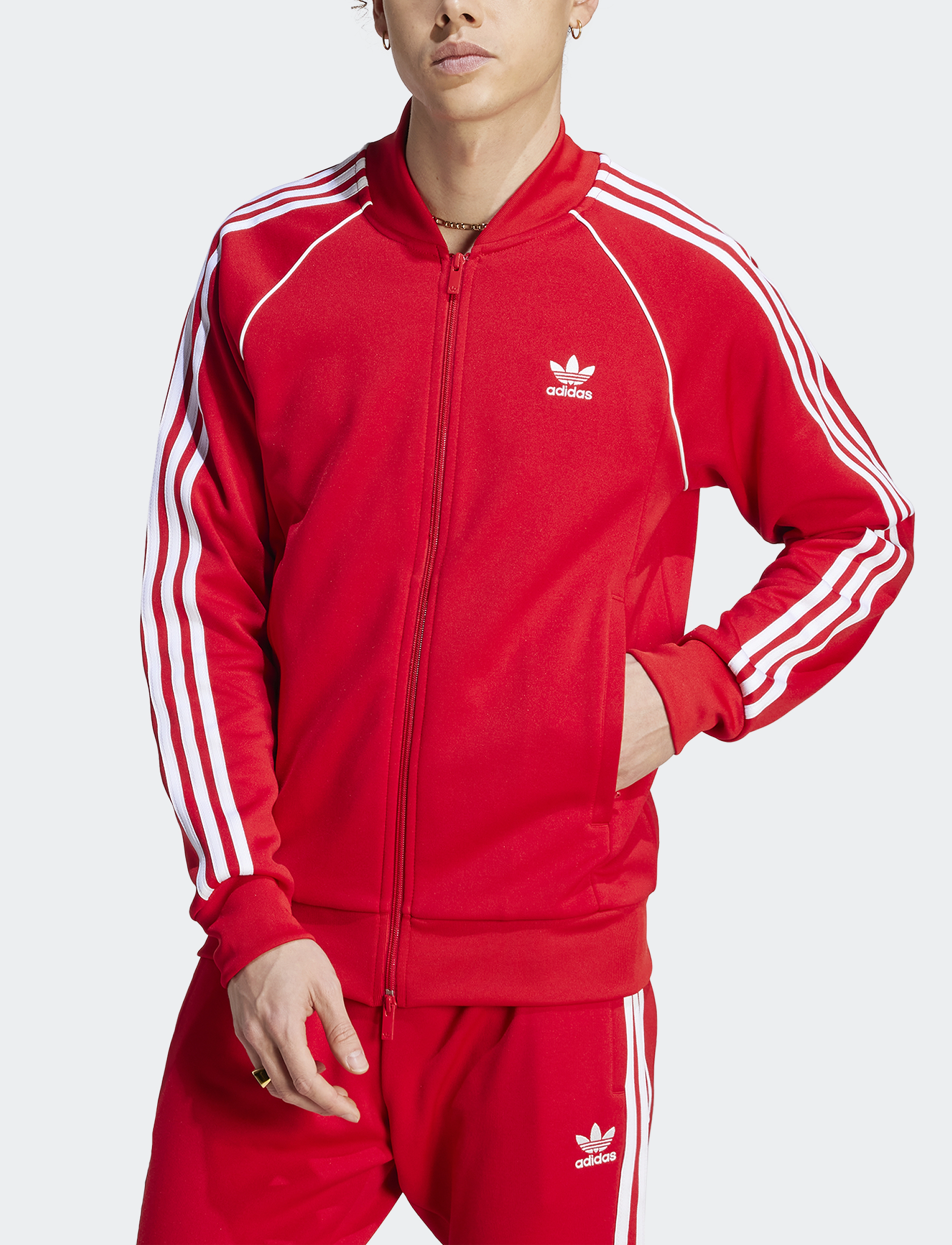 adidas Originals - SST TT - toppar - betsca/white - 4