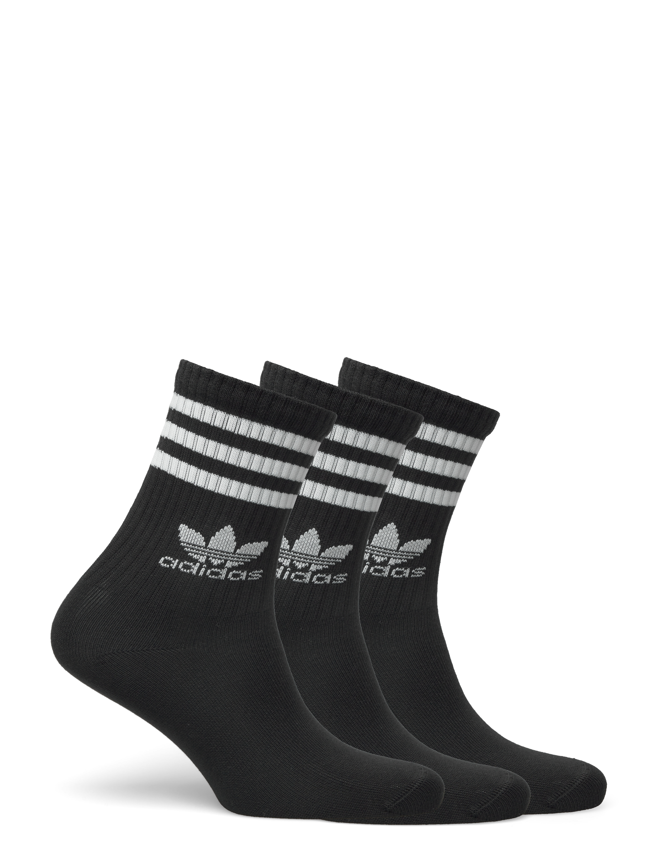 adidas Originals - CREW SOCK  3STR - sportstrømper - black - 1
