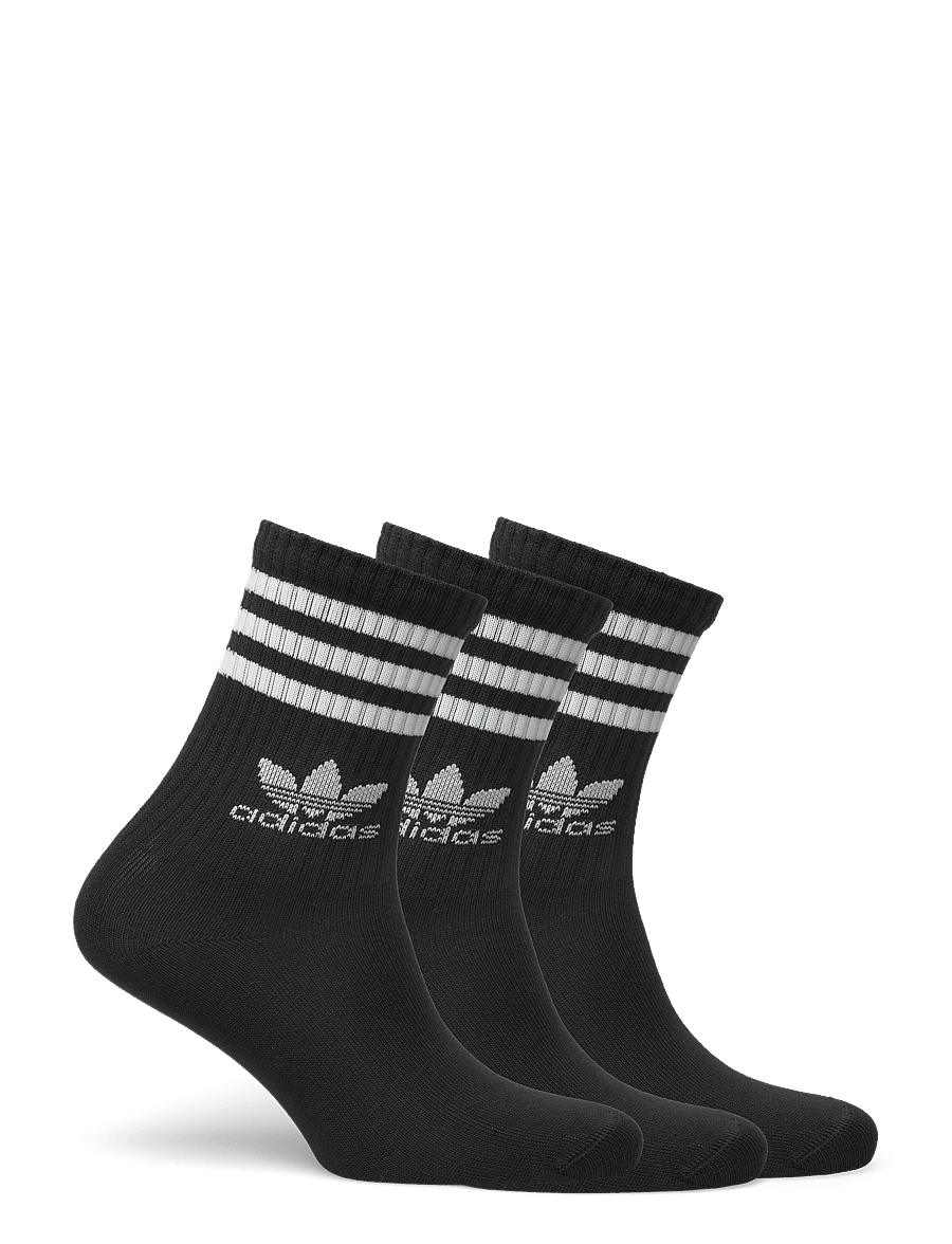 adidas Originals - CREW SOCK 3STR - sportstrømper - black - 1