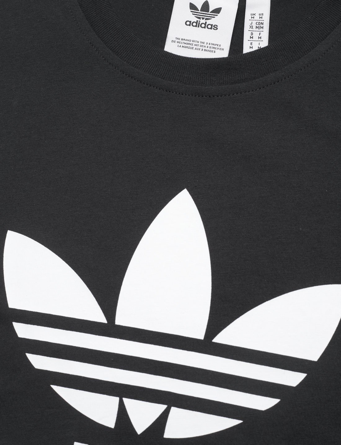 Adidas trefoil t shirt xxl sales