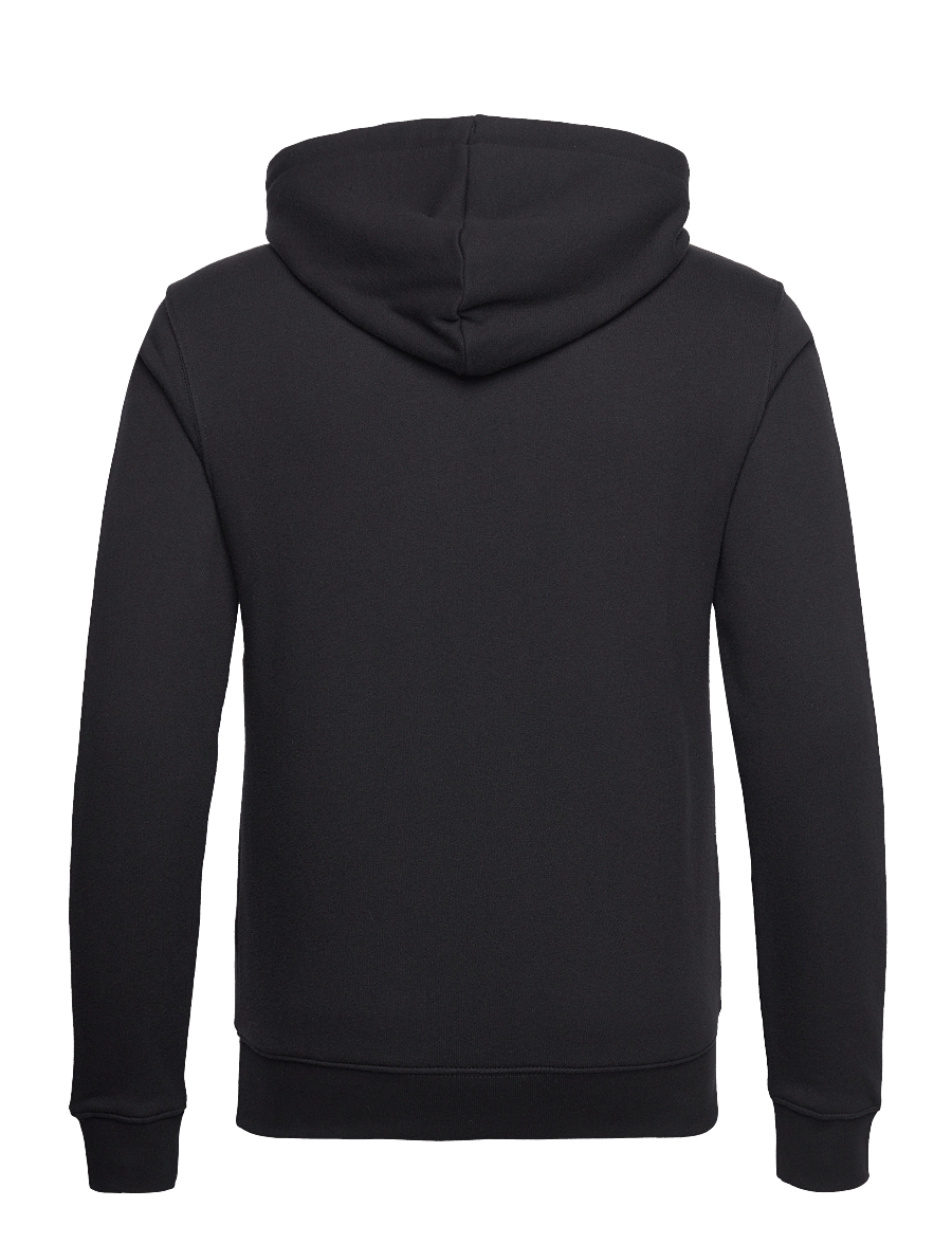 adidas Originals - TREFOIL HOODY - black/white - 2