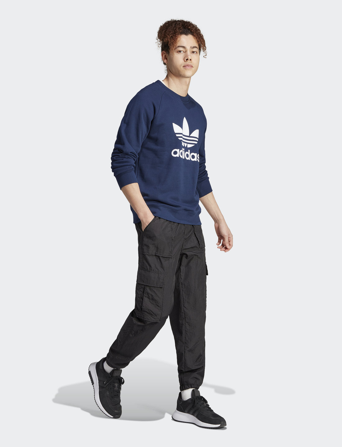 adidas Originals Adicolor Classics Trefoil Crewneck Sweatshirt Sweatshirts Boozt