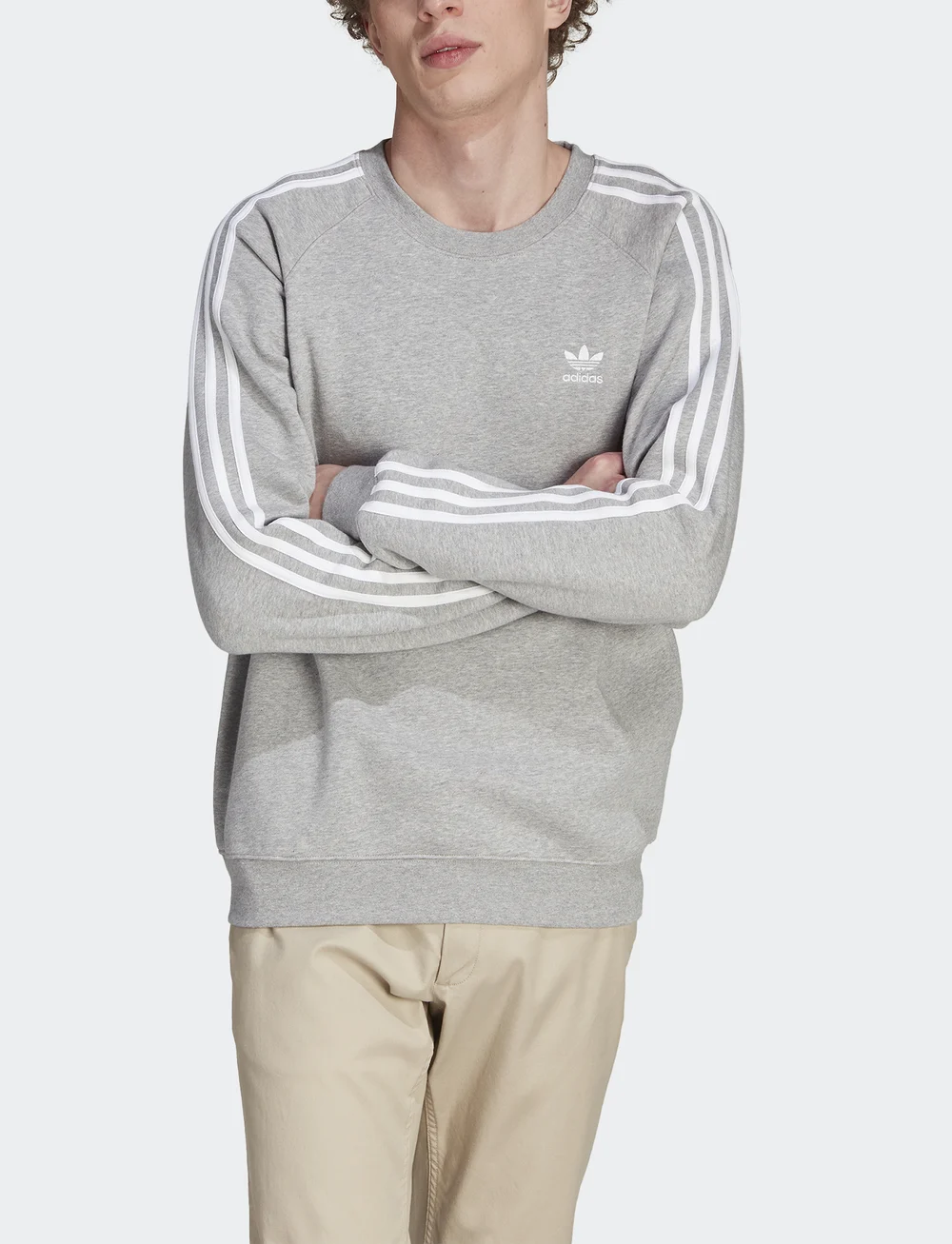 adidas Originals Adicolor Classics 3 stripes Crew Sweatshirts Boozt