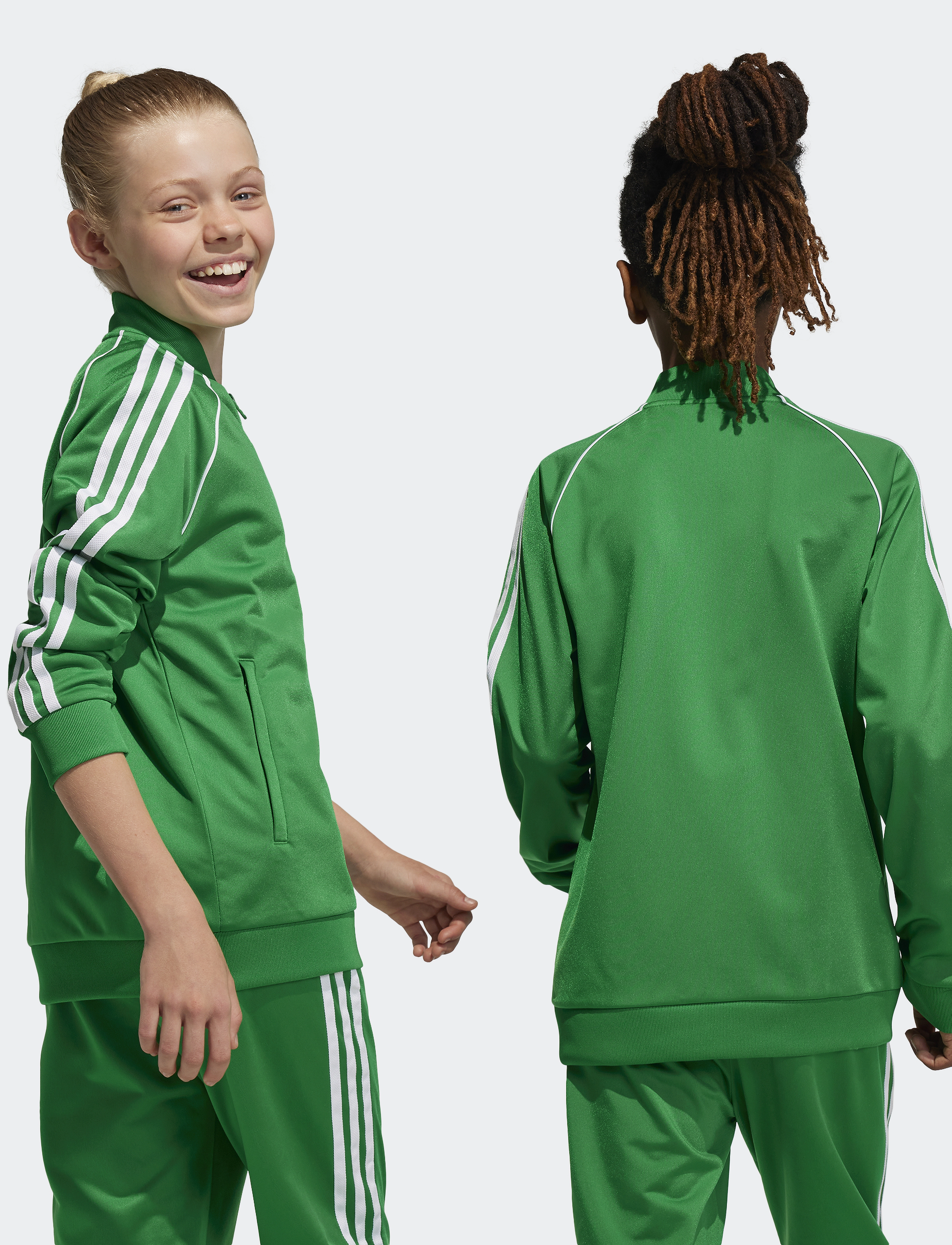 adidas Originals - SST TRACK TOP - sweatshirts & hættetrøjer - green - 3