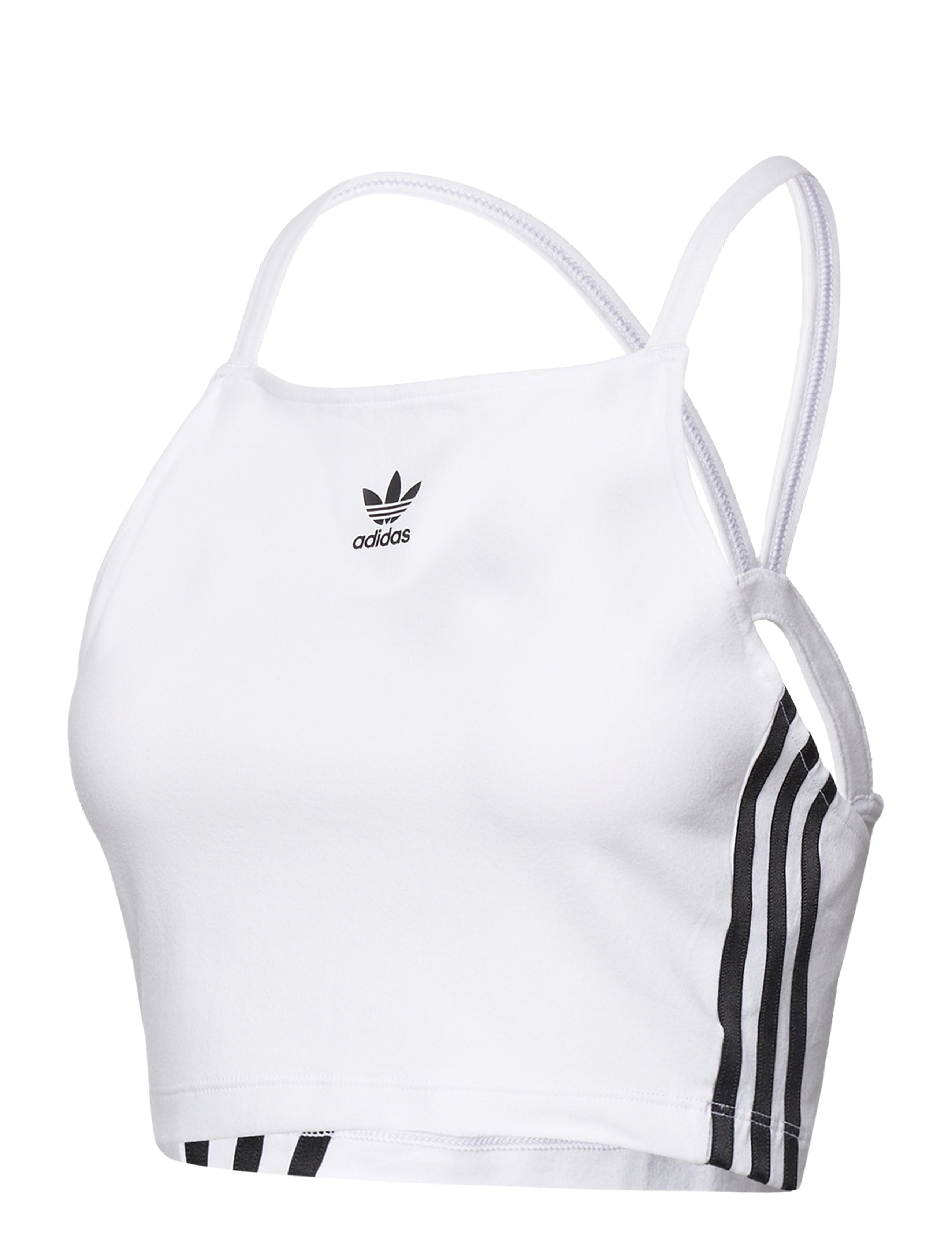 adidas Originals - 3 S CROP TOP - white - 3