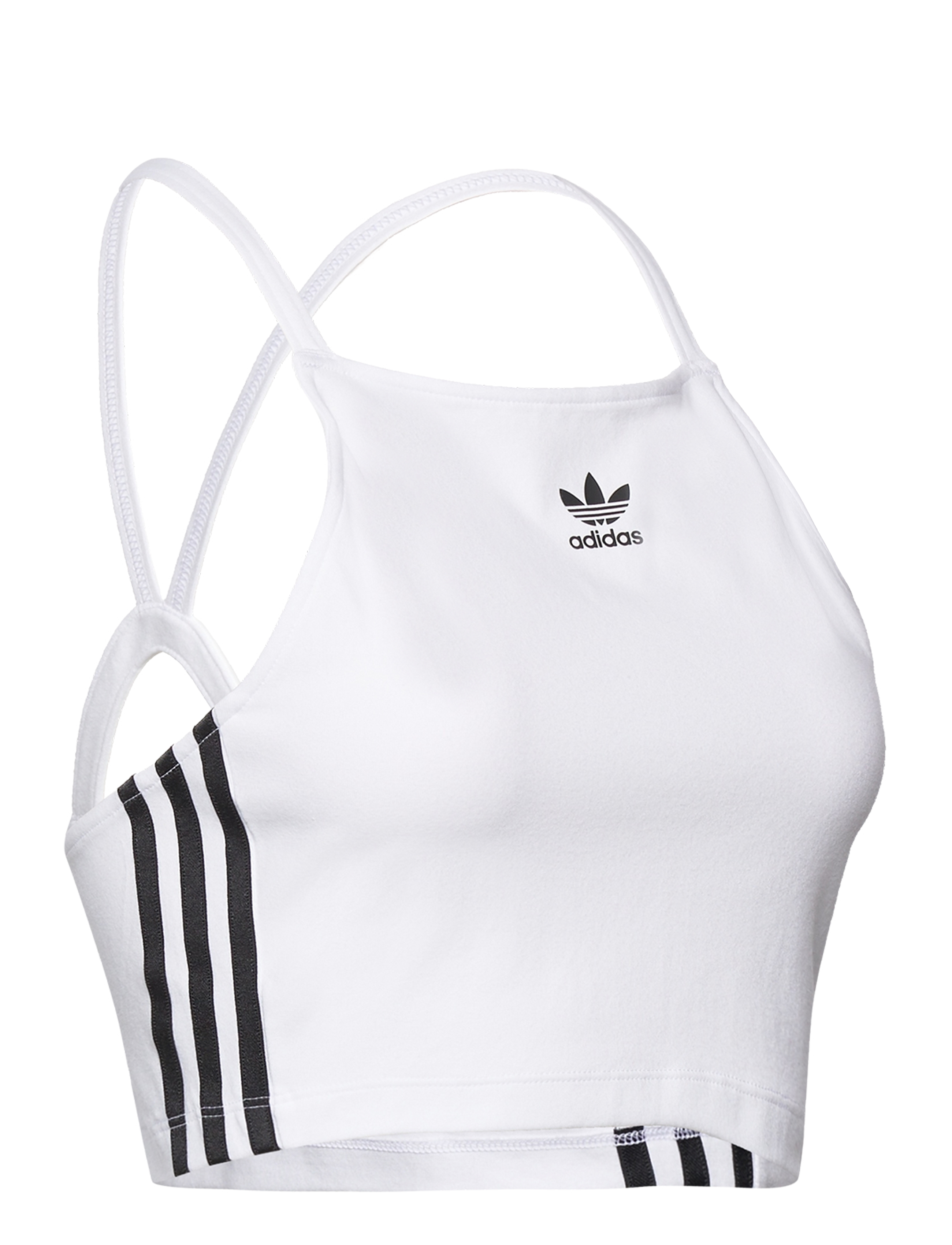 adidas Originals - 3 S CROP TOP - white - 4