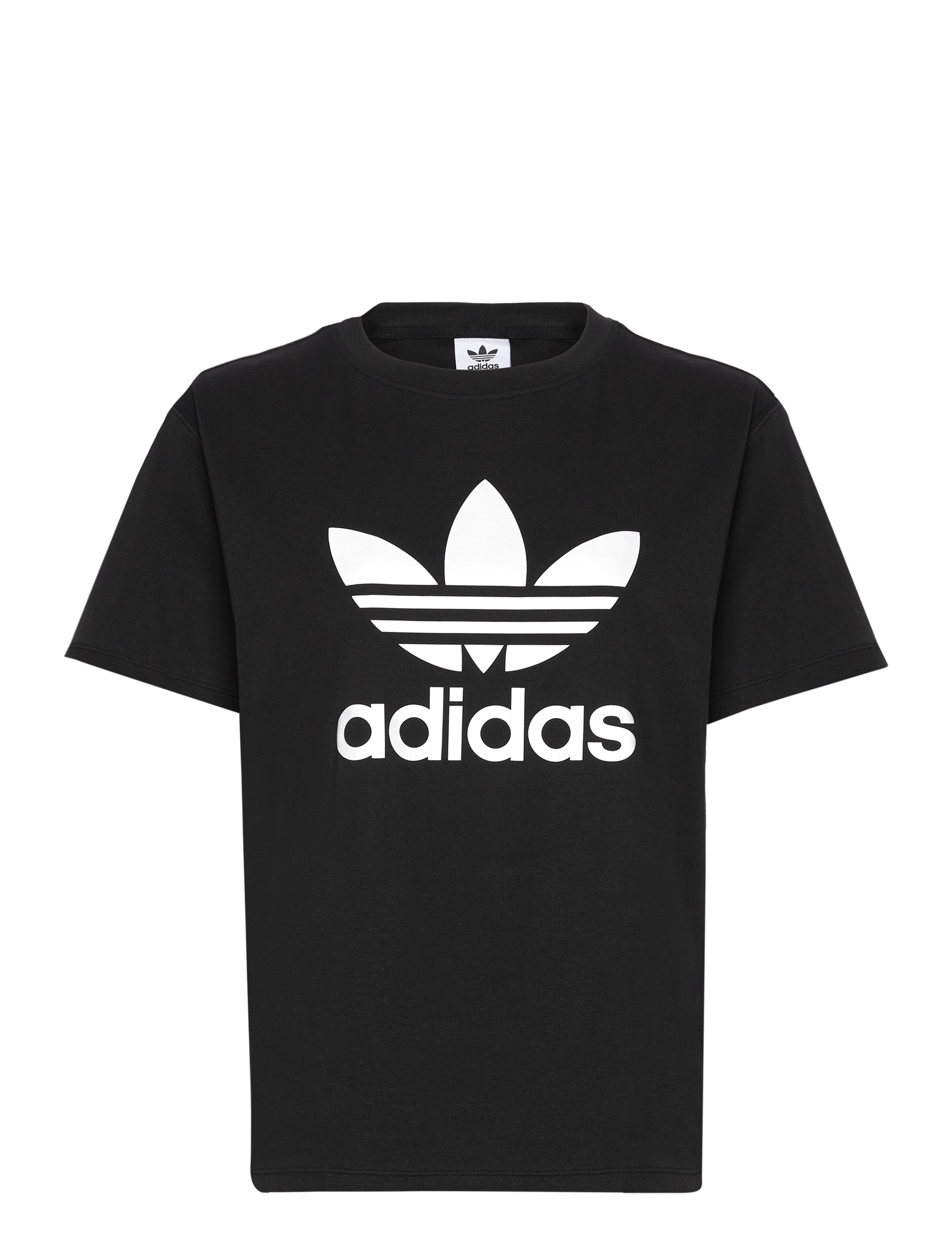 adidas Originals TREFOIL TEE - Kläder - BLACK / black