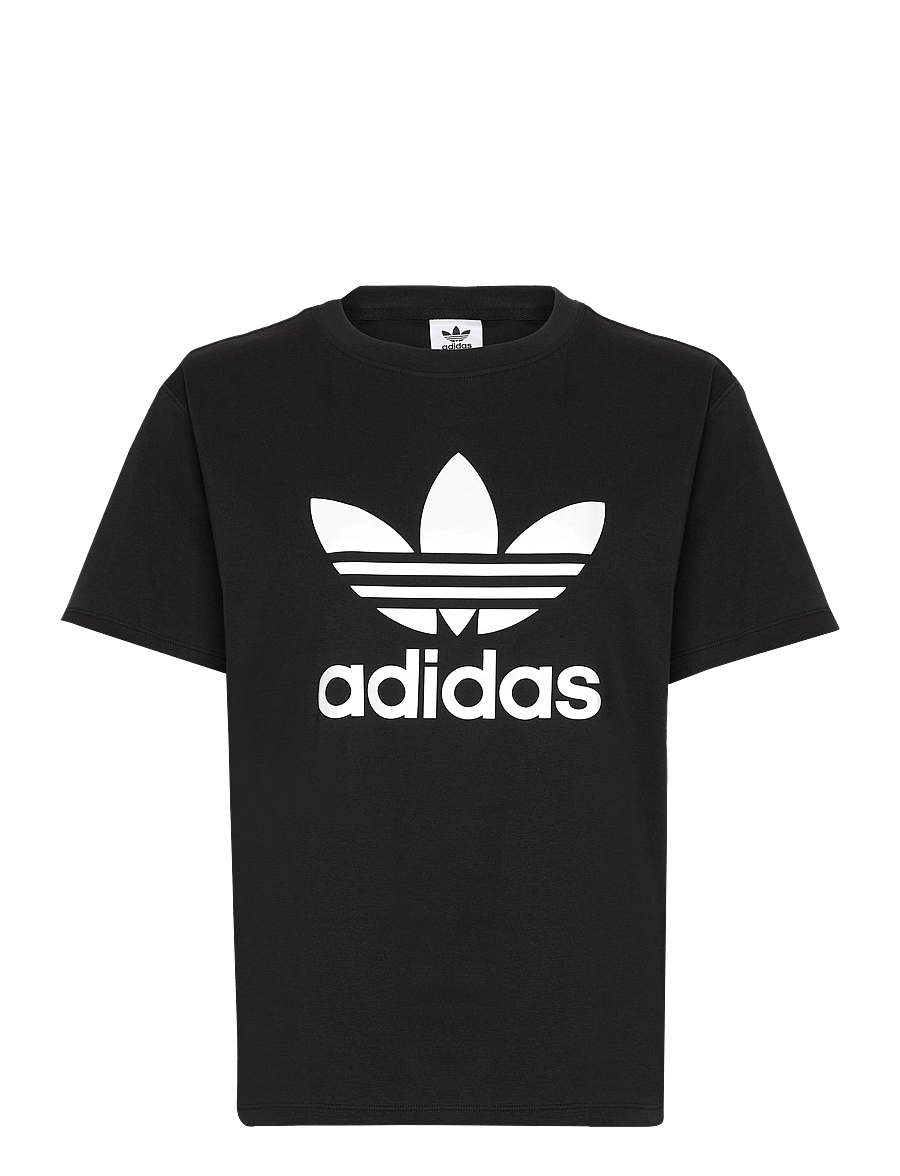 adidas Originals - TREFOIL TEE - toppar og stuttermabolir - black - 1
