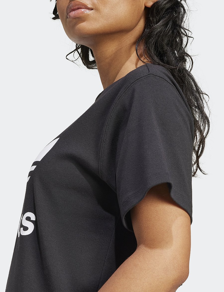 adidas Originals - TREFOIL TEE - toppar og stuttermabolir - black - 5