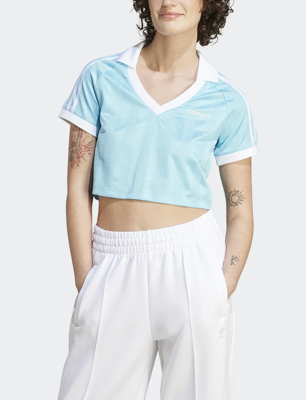 adidas Originals Soccer Crop Top Kleidung Boozt