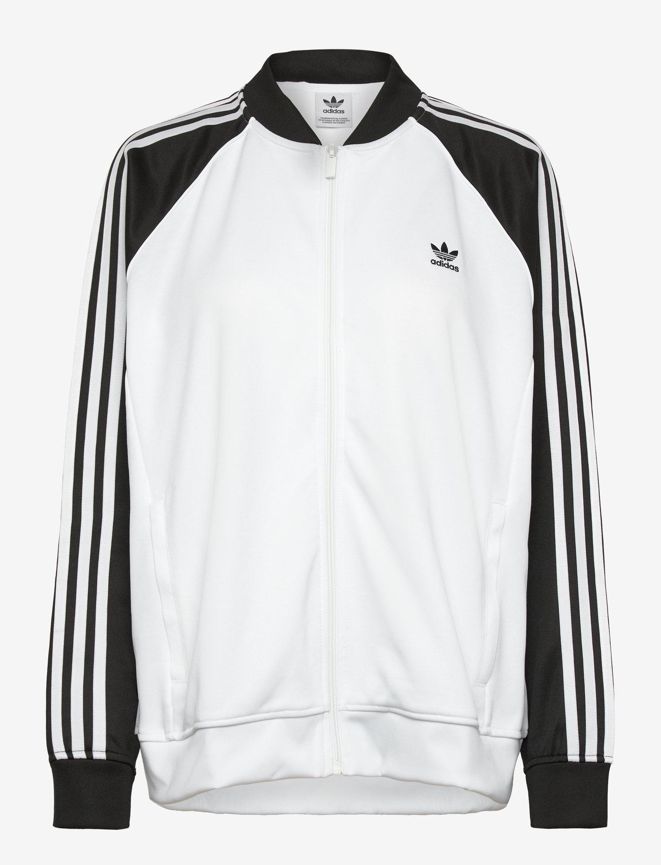 adidas Originals - SST TT LOOSE - oberteile - white/black - 0