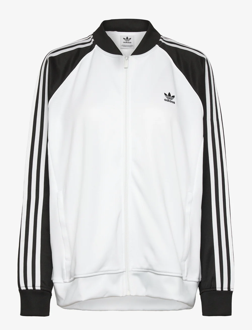 adidas Originals - SST TT LOOSE - dressipluusid - white/black - 0