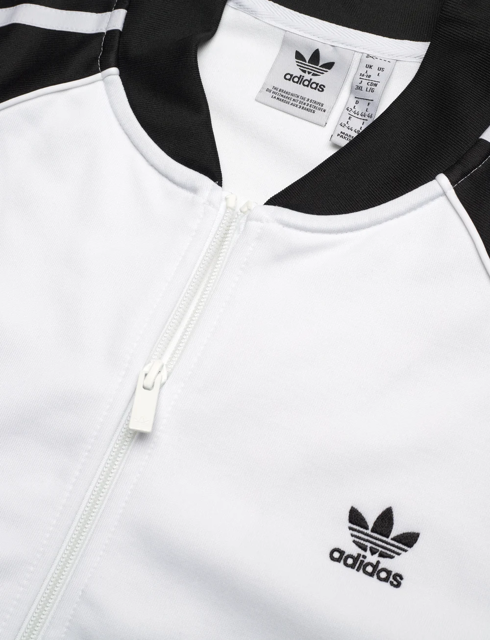 adidas Originals - SST TT LOOSE - dressipluusid - white/black - 2