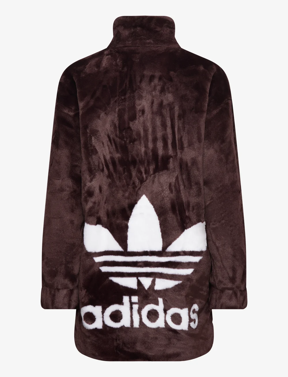 Adidas faux 2025 fur coat