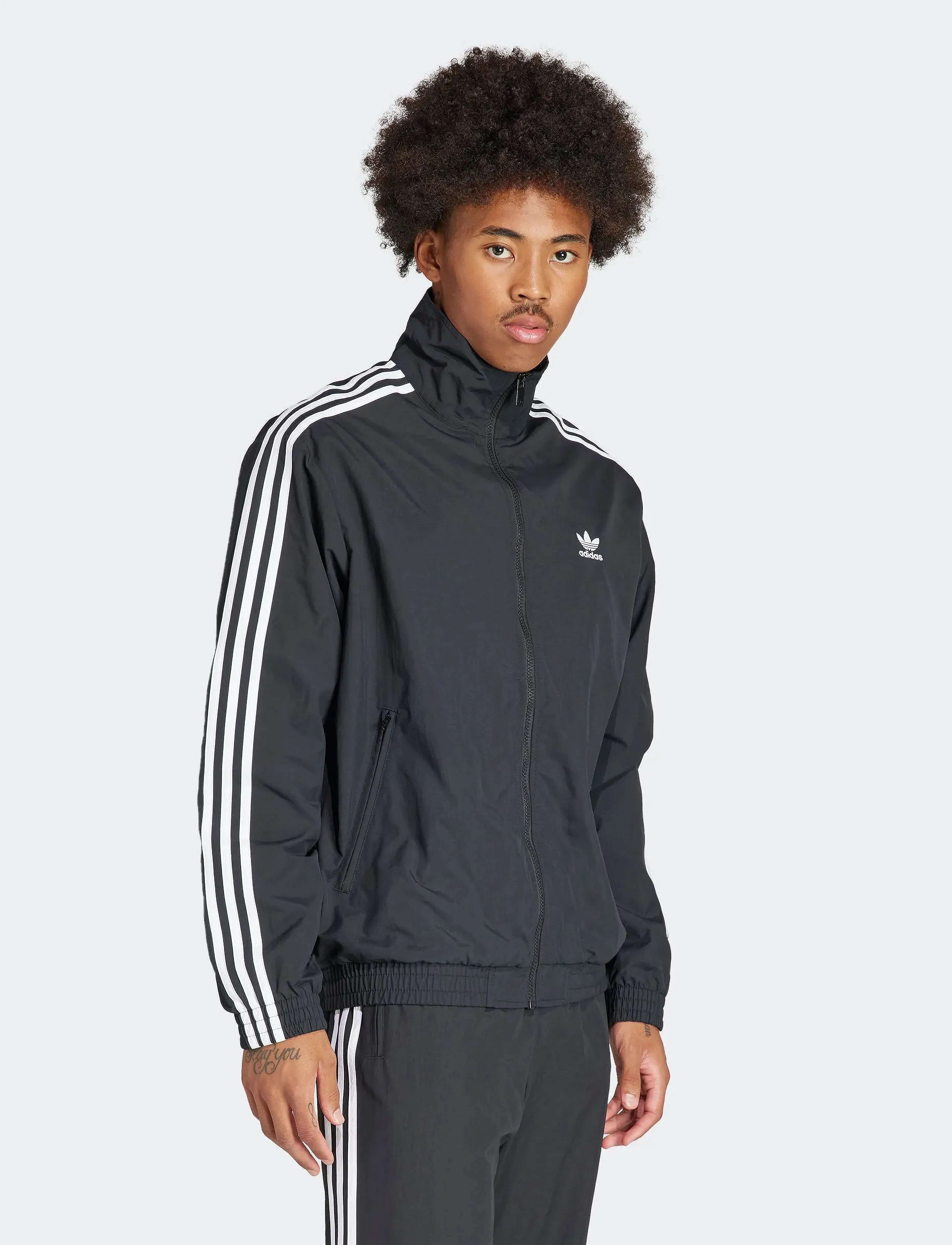 adidas Originals FIREBIRD TT - Sweatshirts - BLACK / black