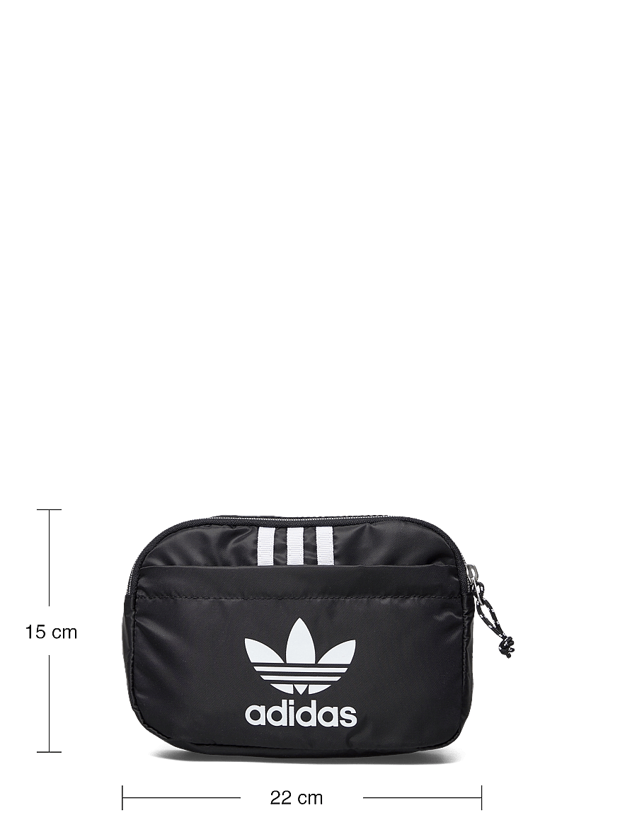 adidas Originals - AC WAISTBAG - black/white - 5