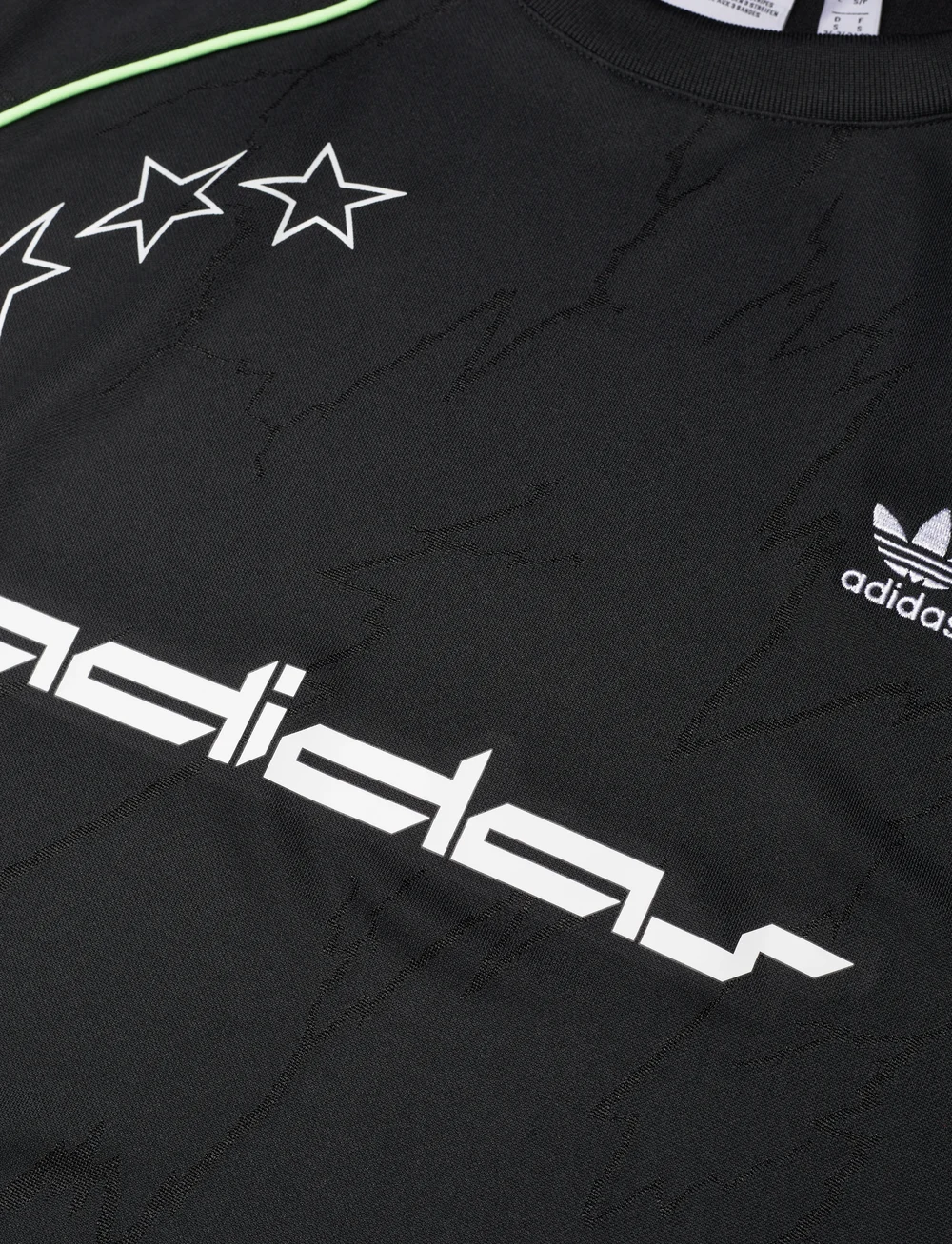 Adidas taped top t shirt