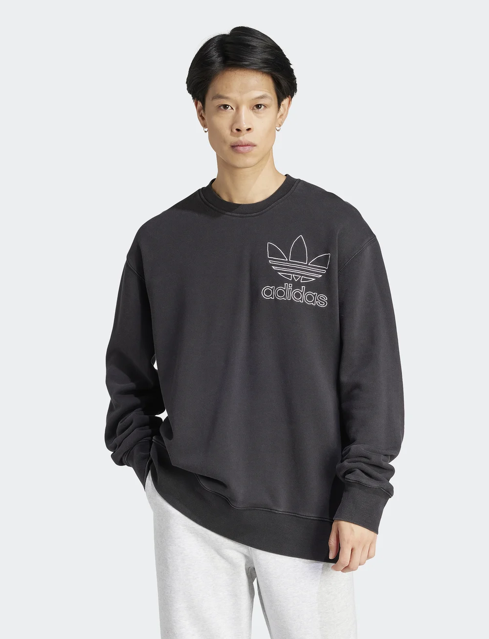 Crew sweatshirt adidas sales