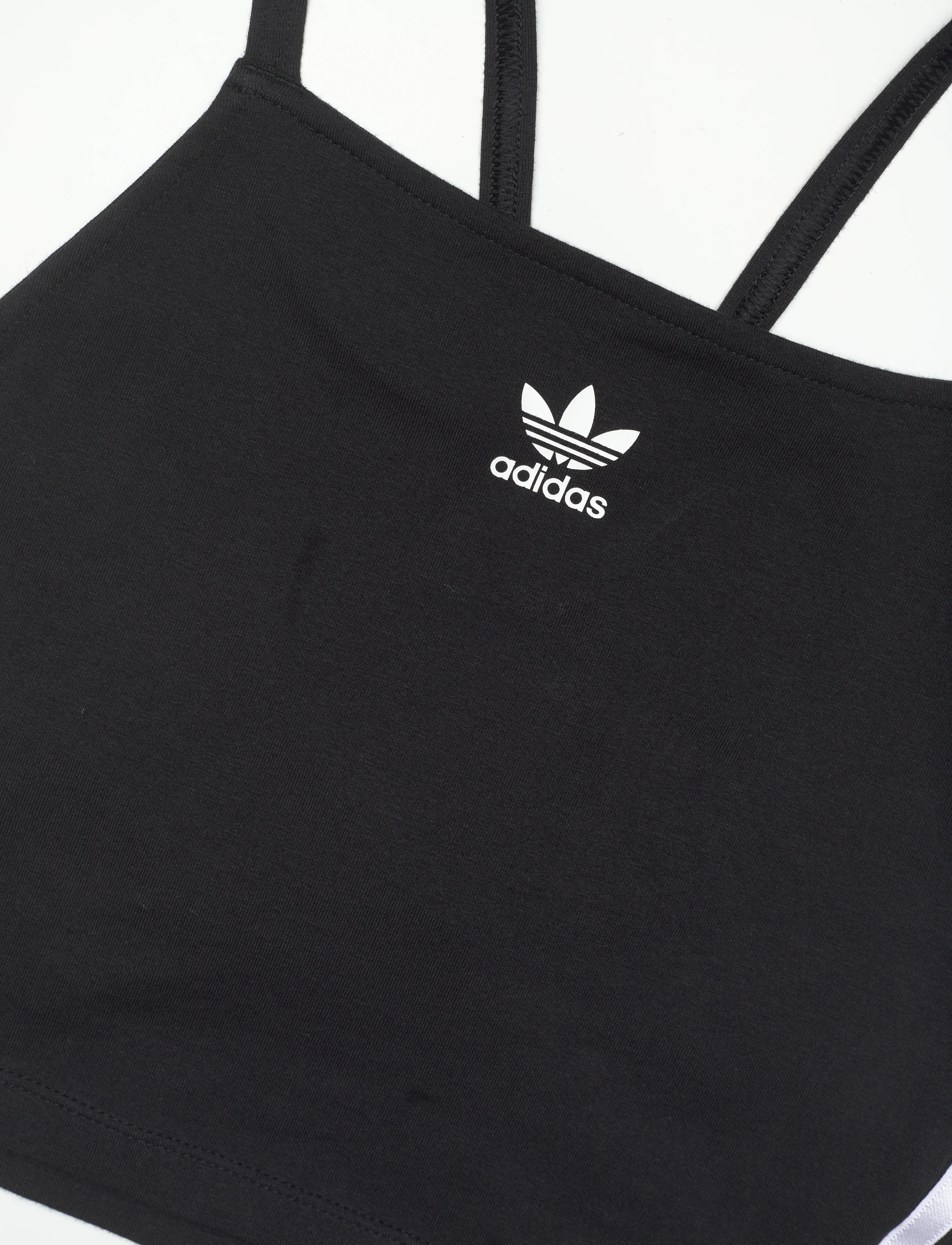 adidas Originals - 3 S CROP TOP - black - 2