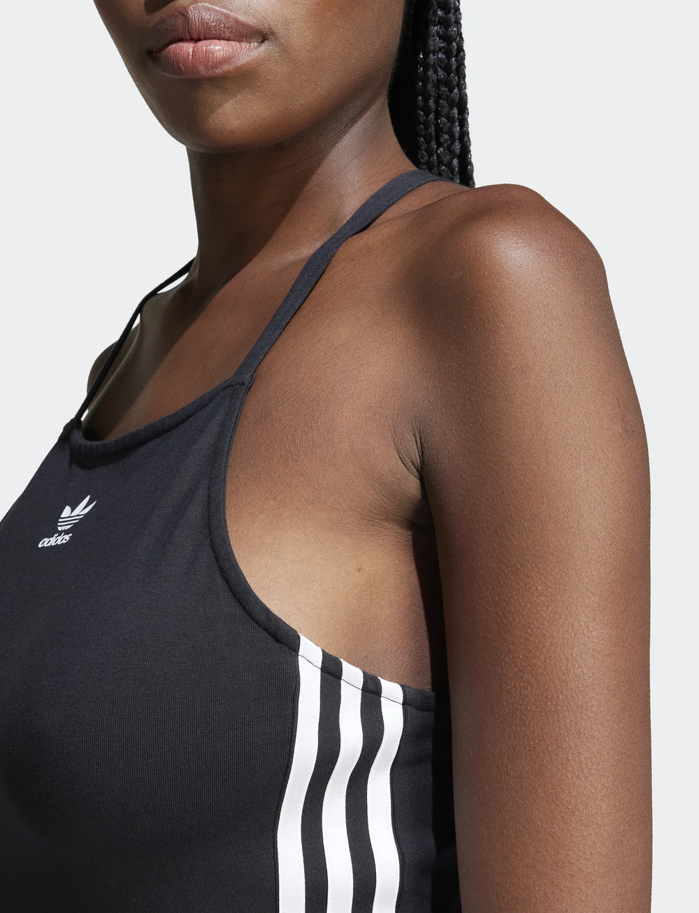 adidas Originals - 3 S DRESS MINI - dresses & skirts - black - 5