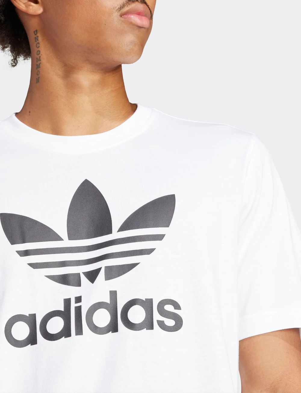adidas Originals - TREFOIL T-SHIRT - oberteile & t-shirts - white - 3