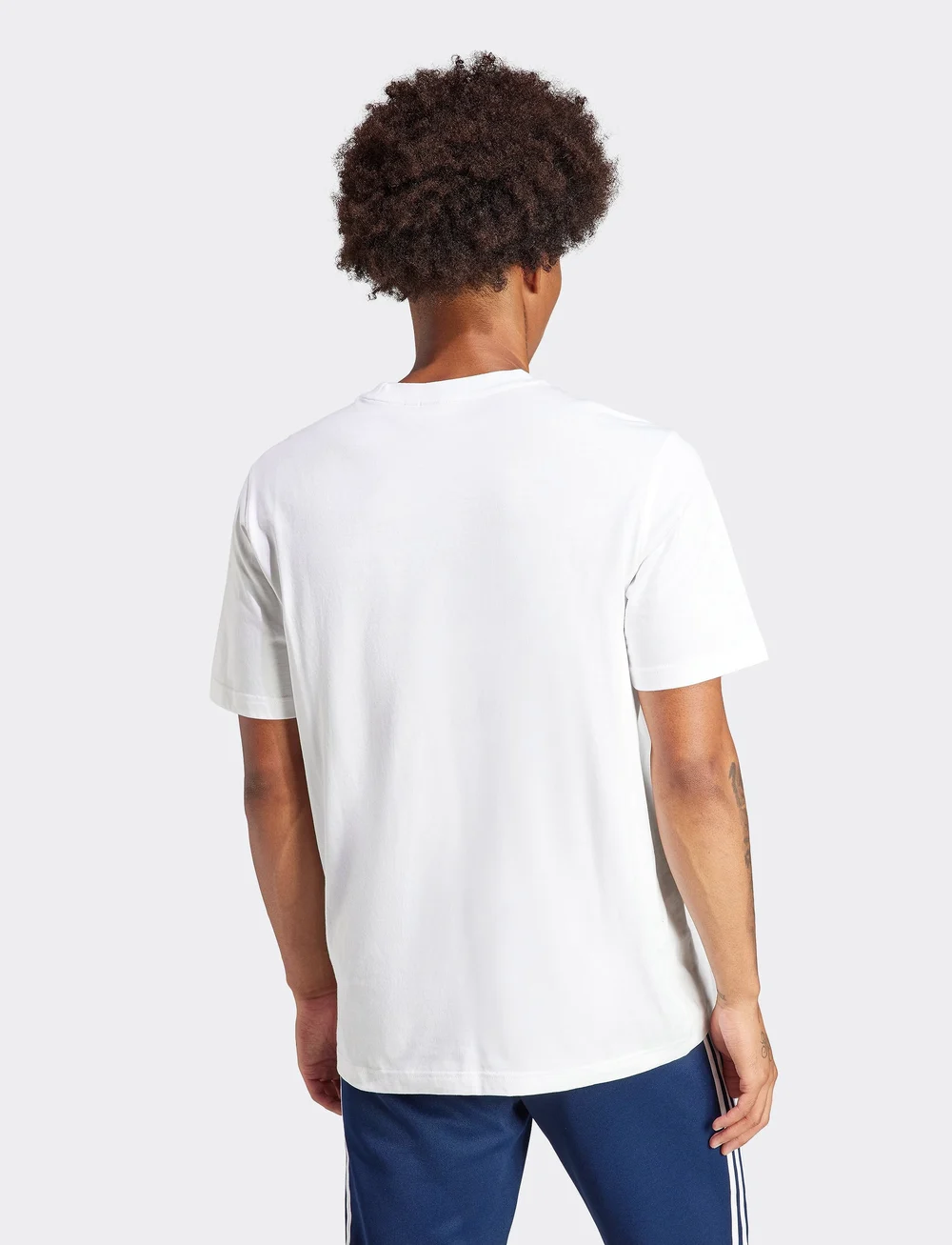 adidas Originals - TREFOIL T-SHIRT - oberteile & t-shirts - white - 5
