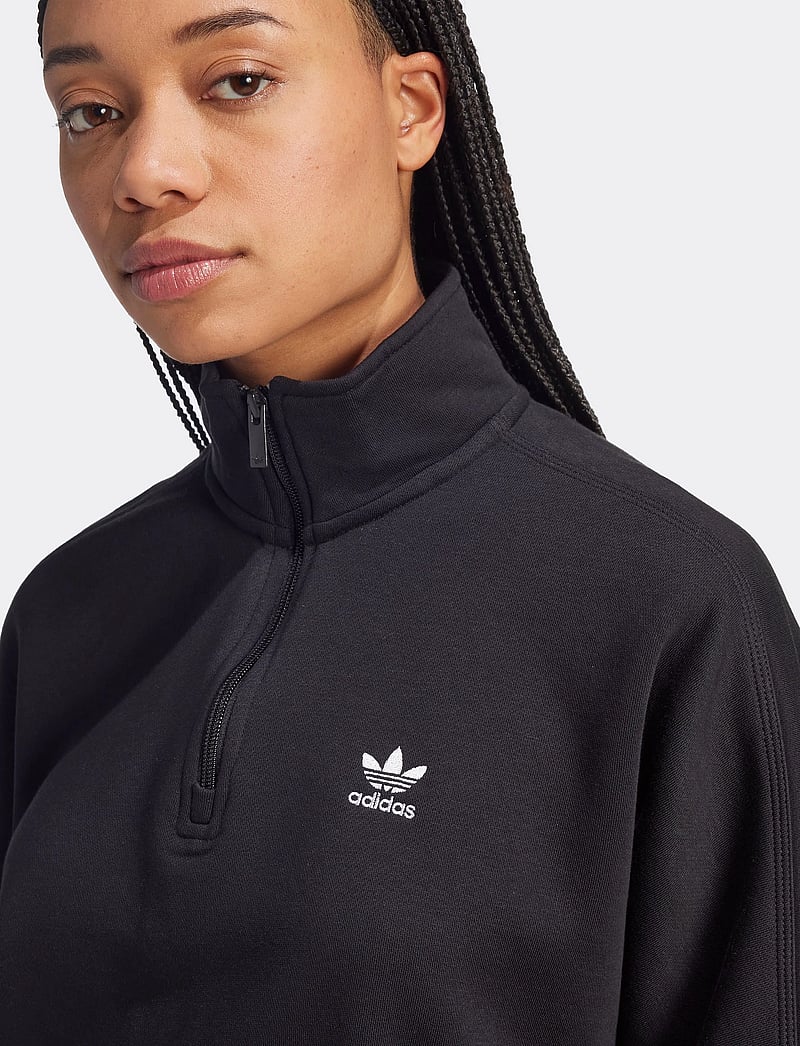 adidas Originals - ESS HALF ZIP FL - black - 2