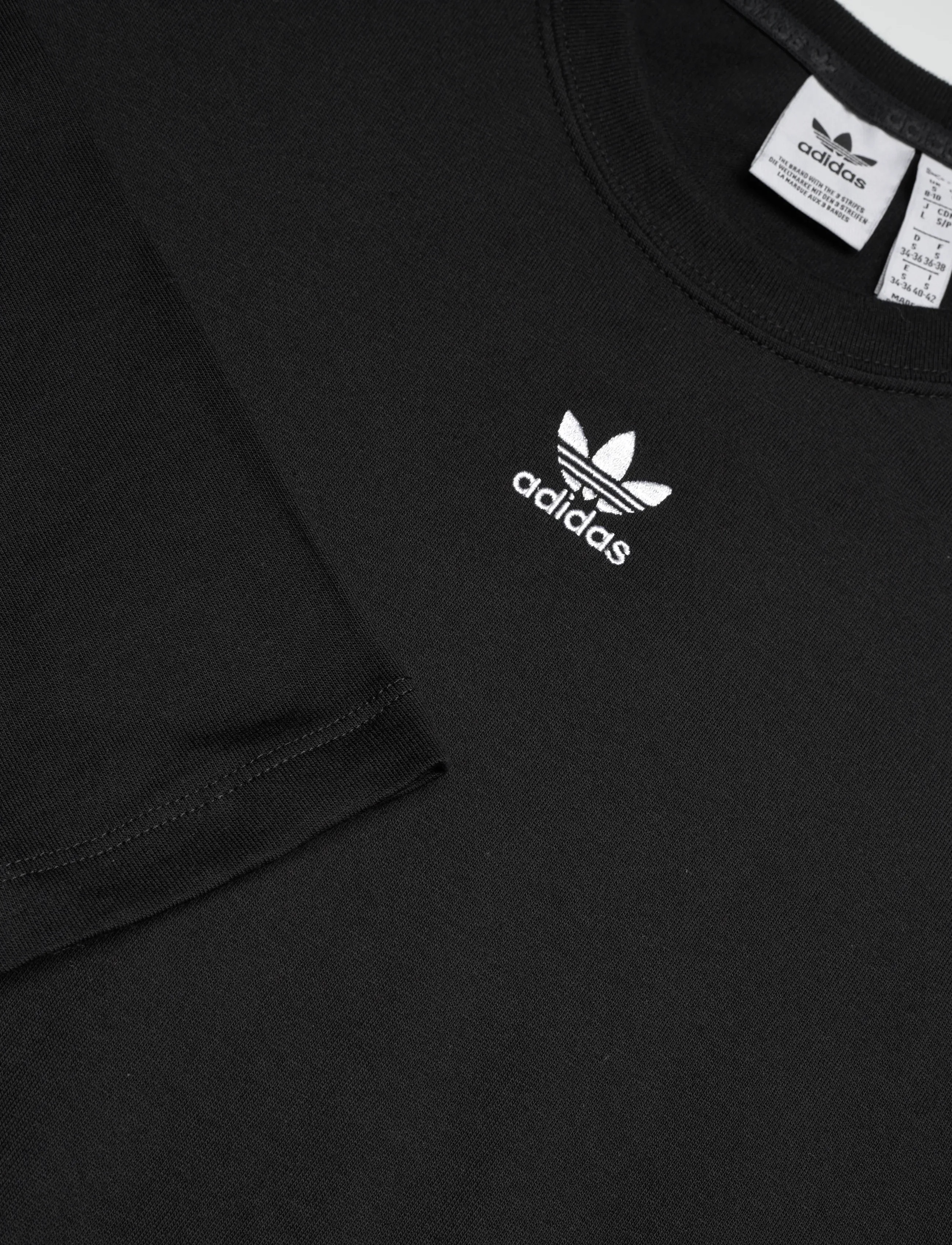 adidas Originals - ESS LONGSLEEVE - langarmshirts - black - 5